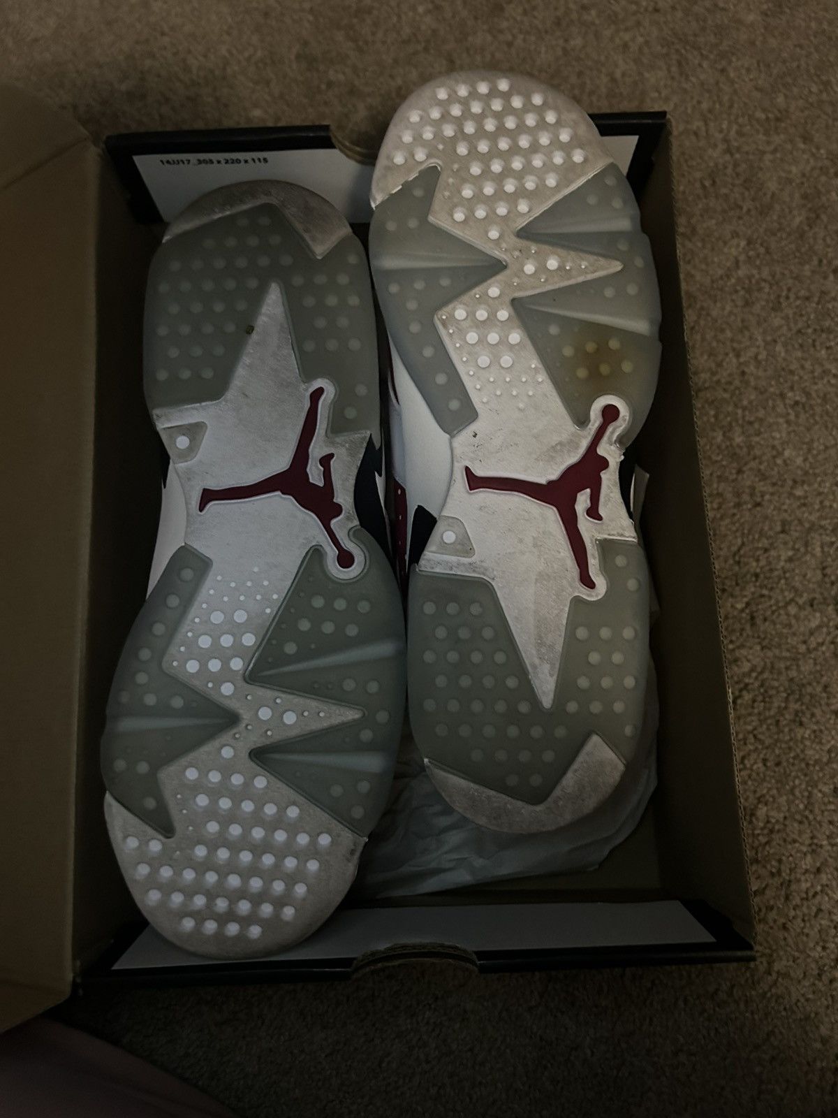 Jordan Brand Air Jordan 6 Retro (GS) Size US 6.5 / EU 39-40 - 3 Thumbnail