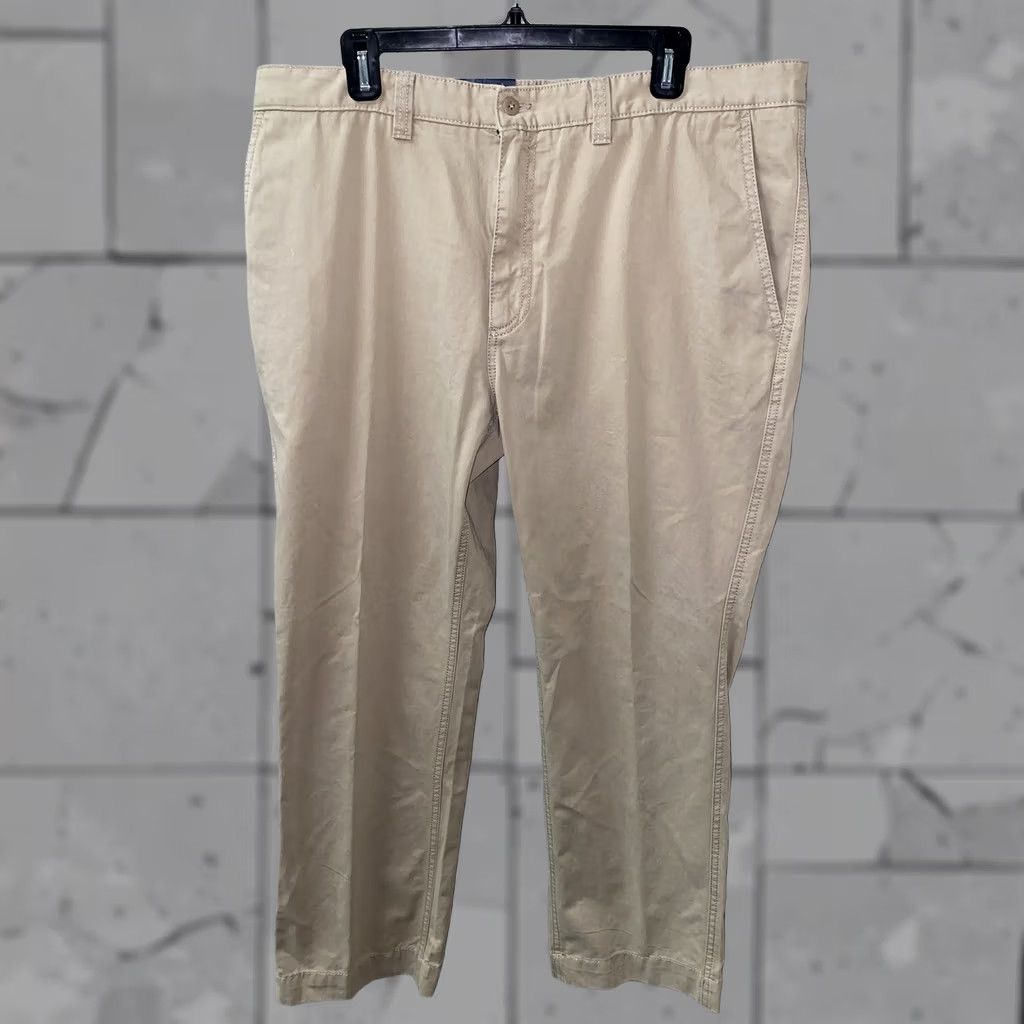 Cremieux Cremieux Mens Beige Straight Fit Casual Pants Size 38 X 29 NWT Size US 38 / EU 54 - 1 Thumbnail