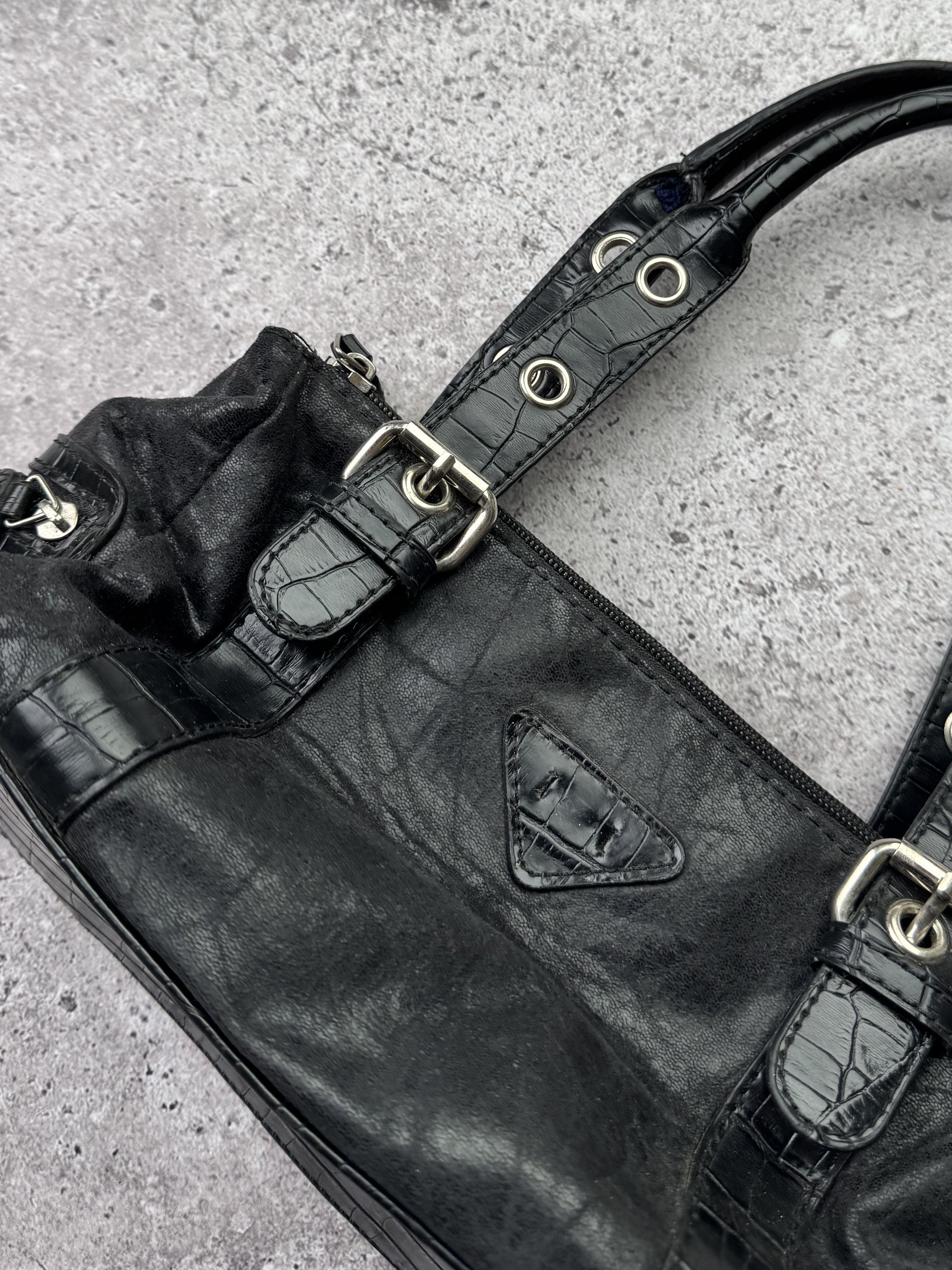 Vintage Vintage Handle Bag C515(V218) Size ONE SIZE - 2 Thumbnail