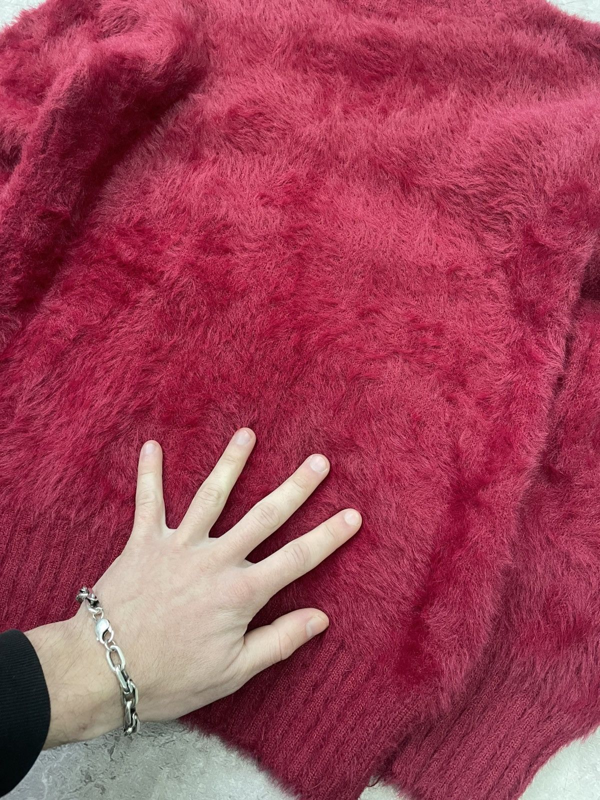 Designer × Japanese Brand RARE fur MOHAIR TURTLE NECK SWEATER DIESEL STYLE Y2K Size US M / EU 48-50 / 2 - 4 Thumbnail