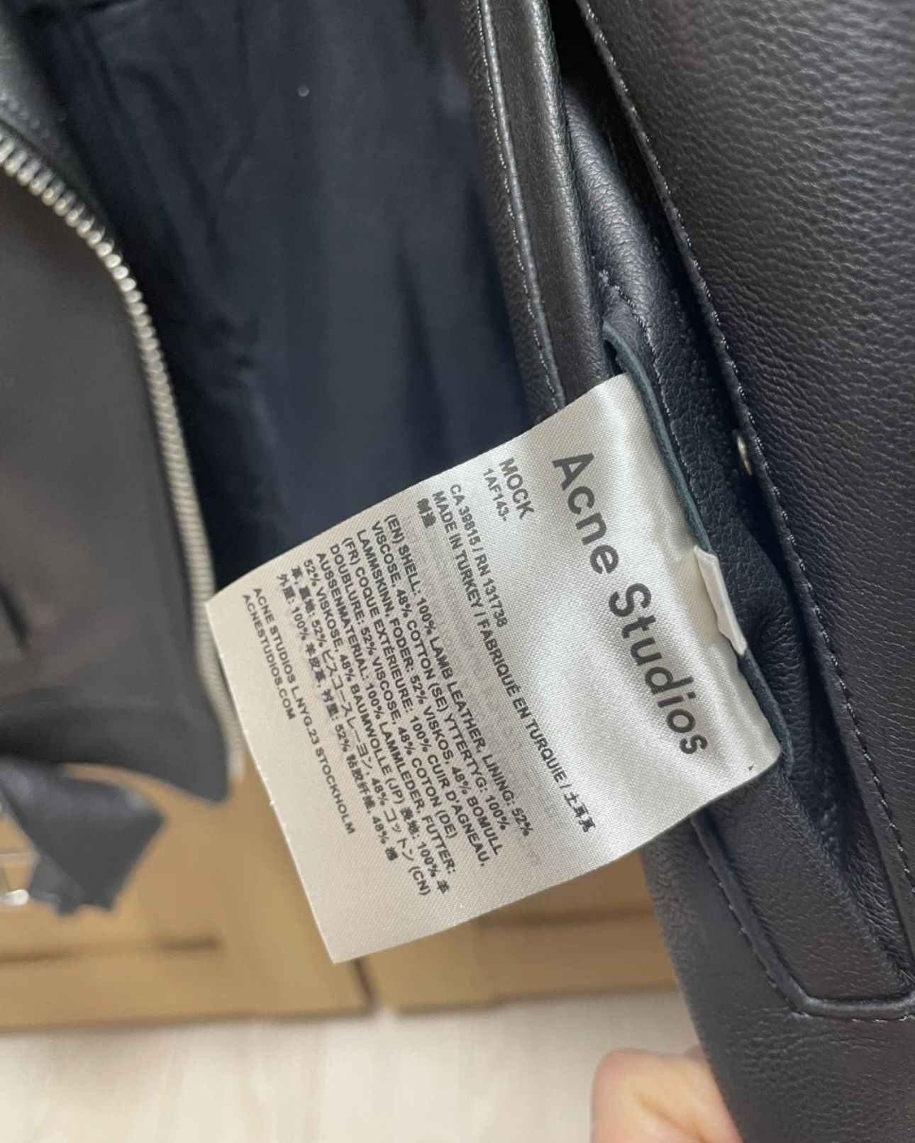 Acne Studios Acne studio mock leather jacket Size XXS / US 00 / IT 34 - 3 Thumbnail