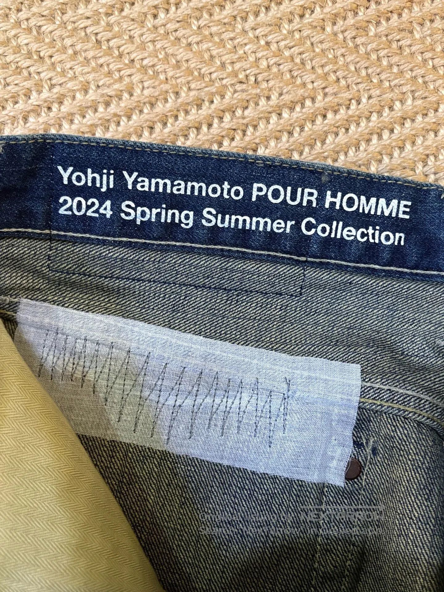 Yohji Yamamoto Neighborhood x Yohji Yamamoto Denim Jeans. Size US 26 / EU 42 - 6 Thumbnail