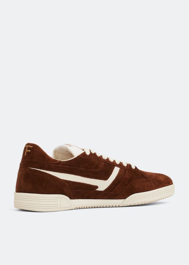 Tom Ford o1y0425 Low-Top Sneakers in Brown/White Size US 7 / EU 40 - 2 Thumbnail