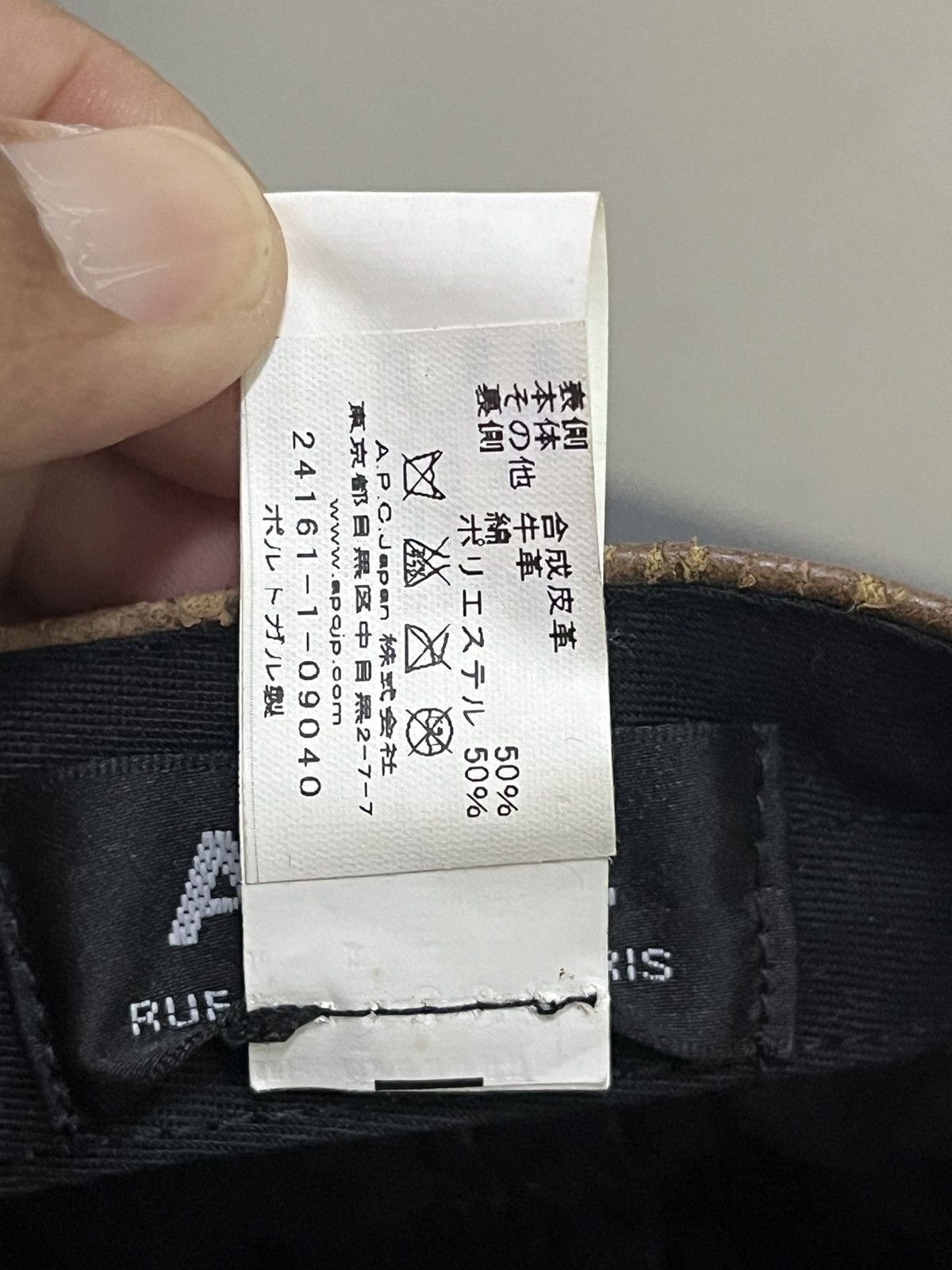 A.P.C. Vintage Apc leather hat Size ONE SIZE - 9 Thumbnail