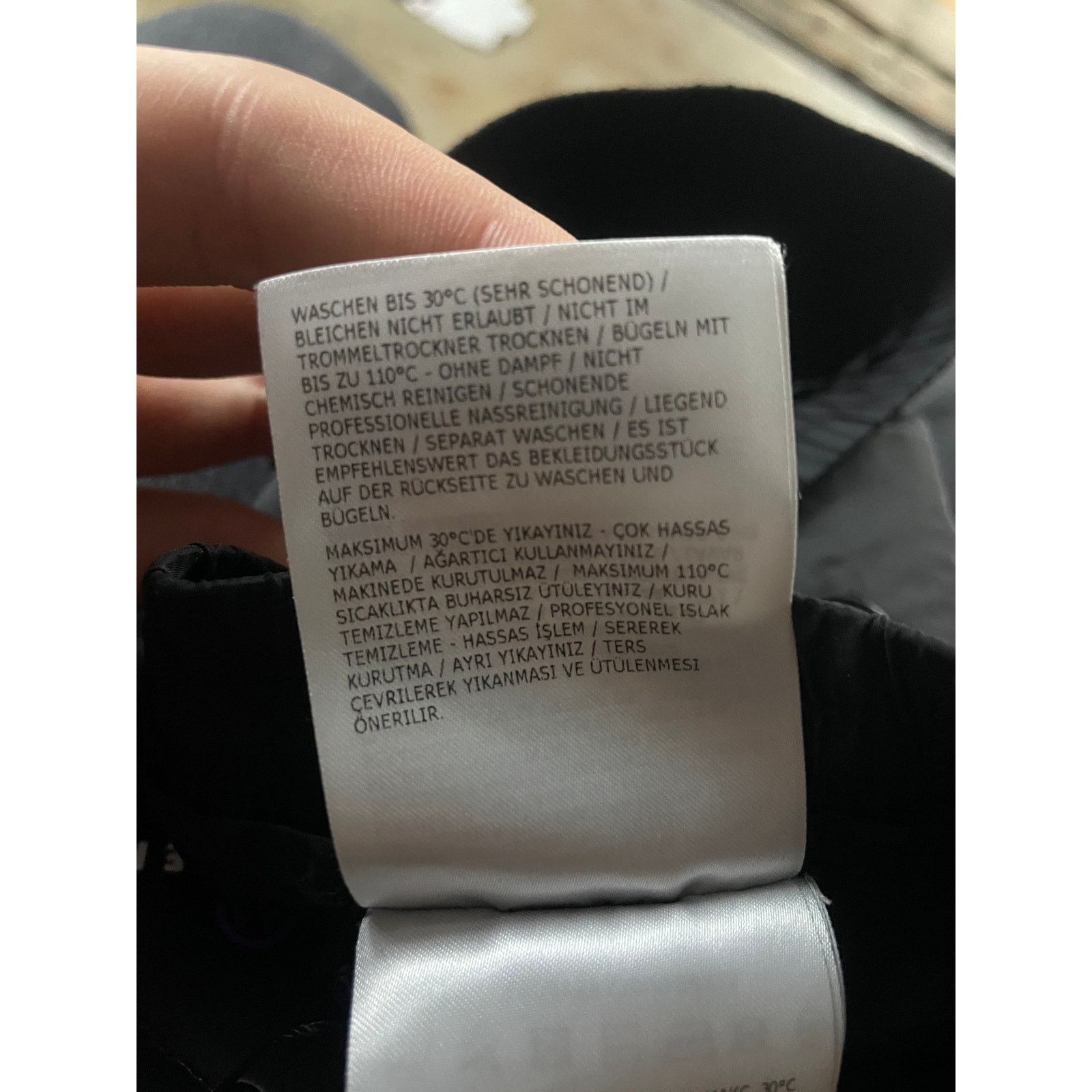 Moncler Moncler Track Pants Black White Stripe Used 46 (Small) Size US 30 / EU 46 - 8 Thumbnail