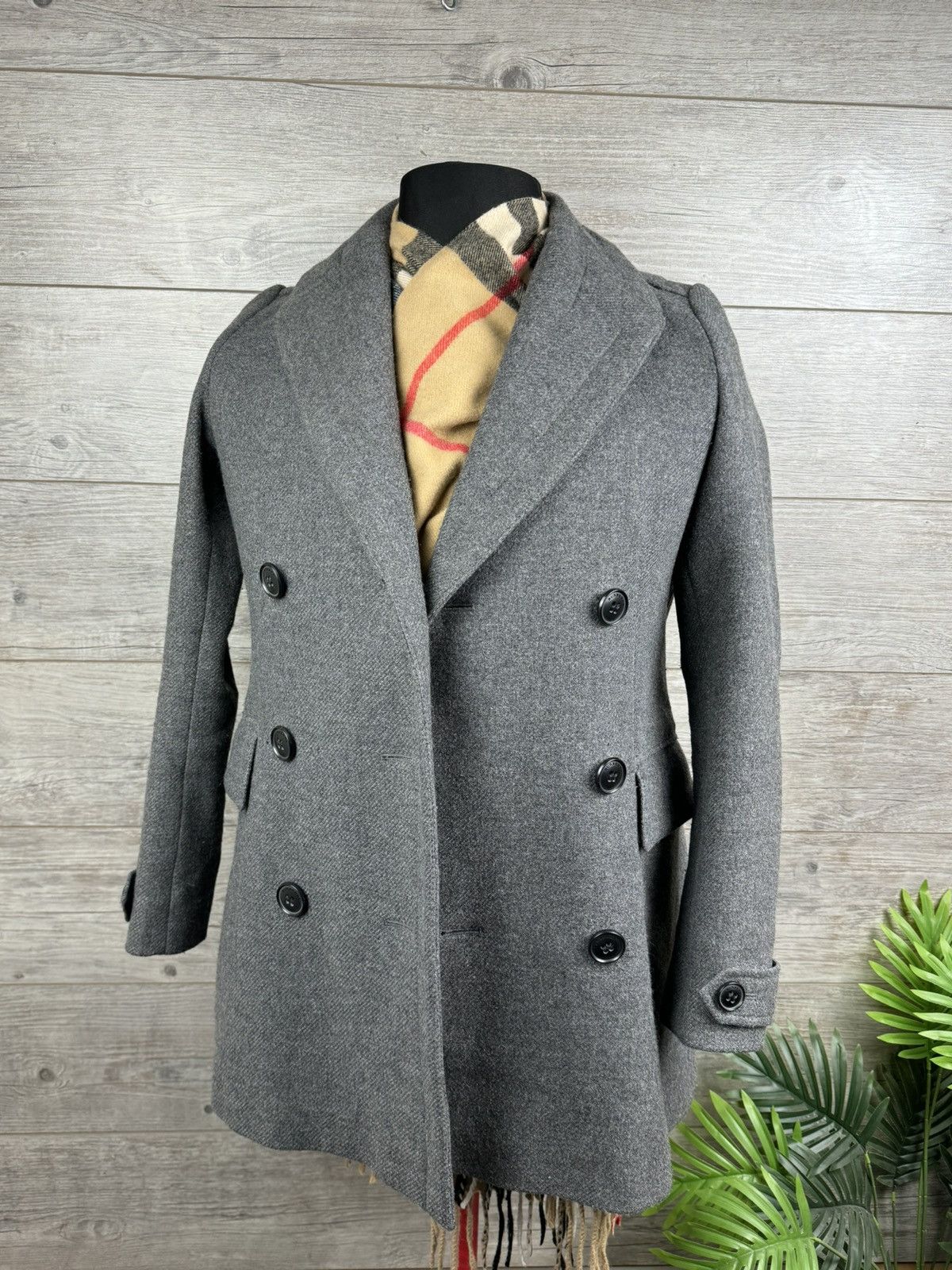 Burberry Brit Women's double-breasted wool coat 🧥