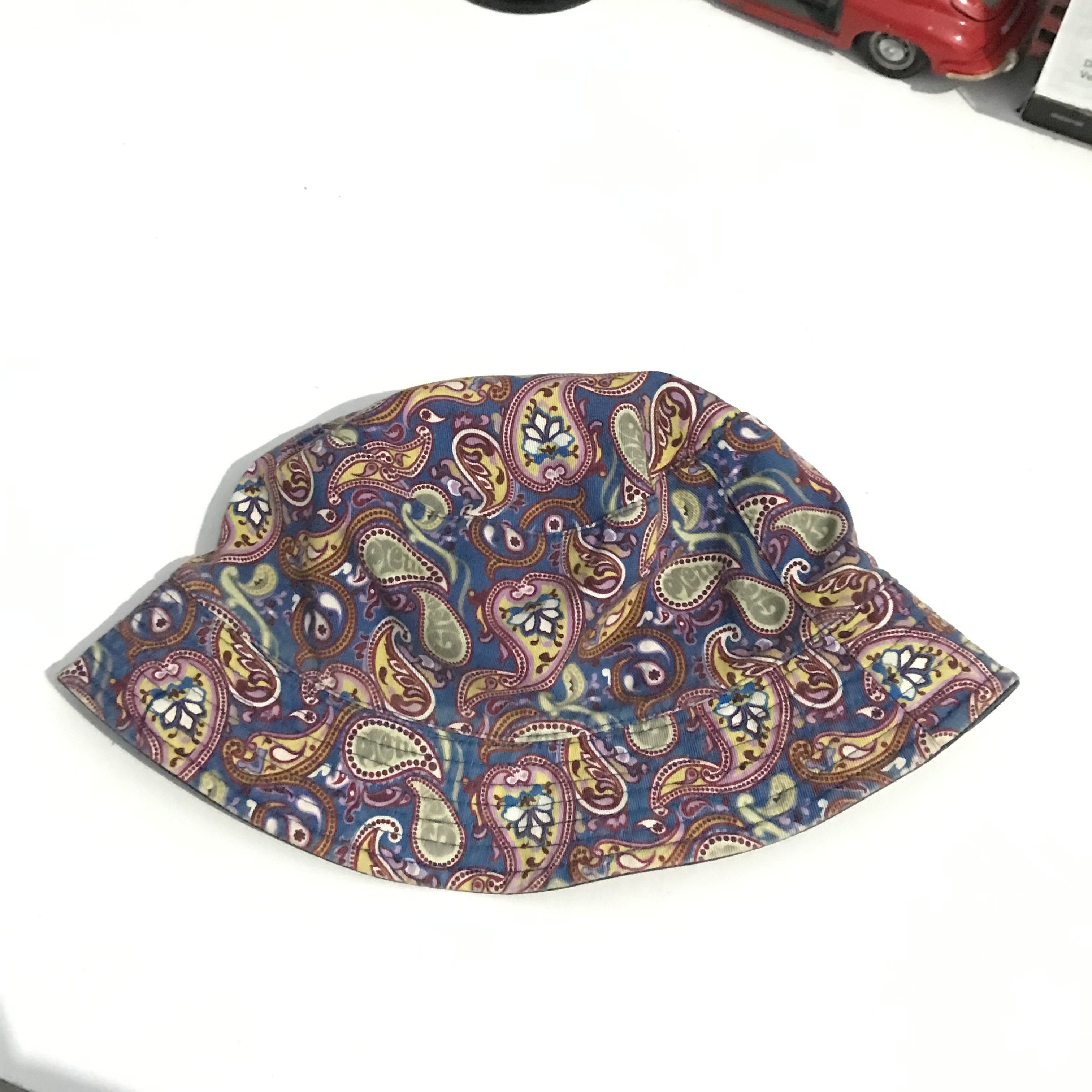 Designer × Other UK × Pretty Green PRETTY GREEN ASTAN PAISLEY BUCKET HAT VINTAGE Pretty Green Size ONE SIZE - 17 Thumbnail