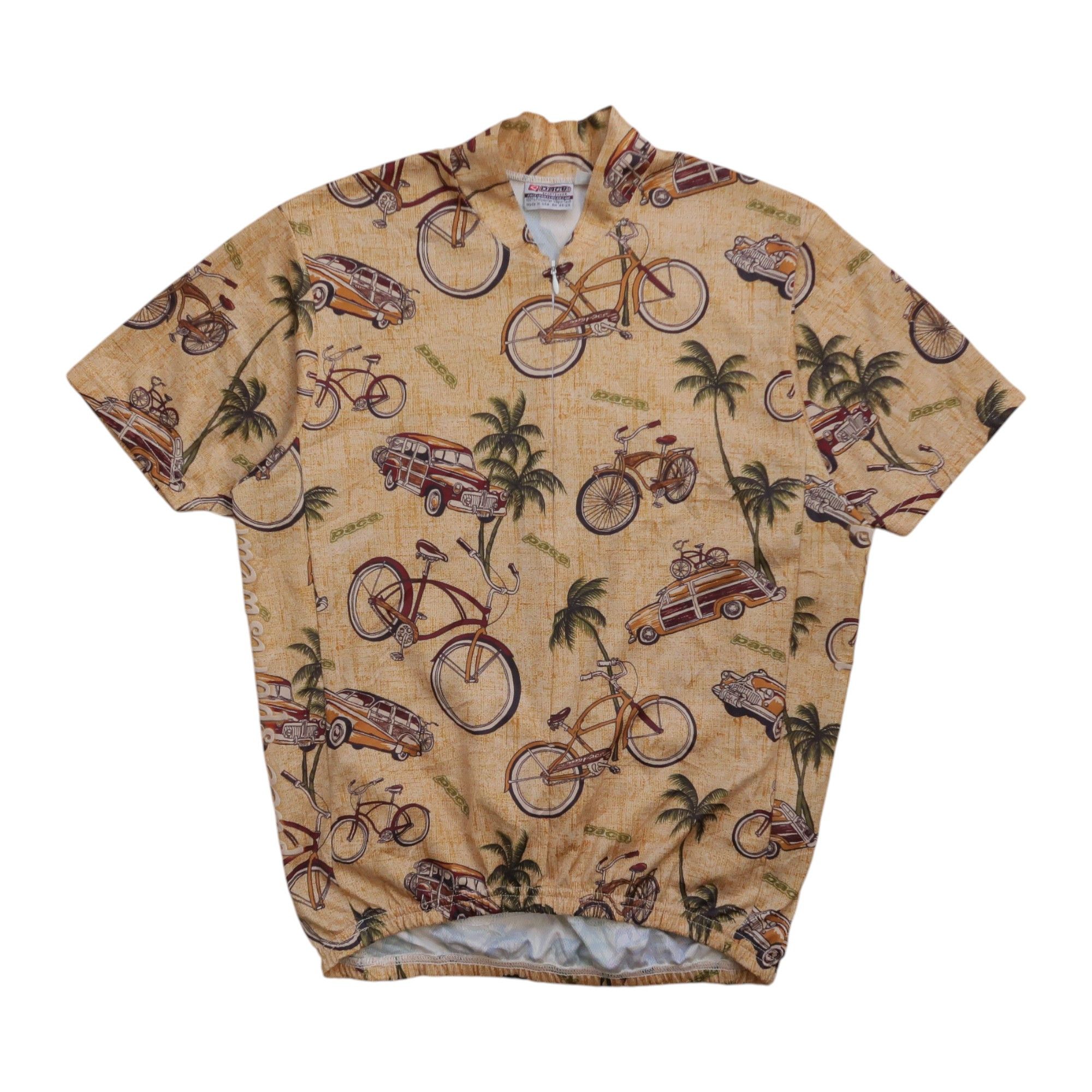 Japanese Brand VTG 90s Final Home Pace Bikers Shirt Zip Multi Pocket Size US M / EU 48-50 / 2 - 1 Thumbnail