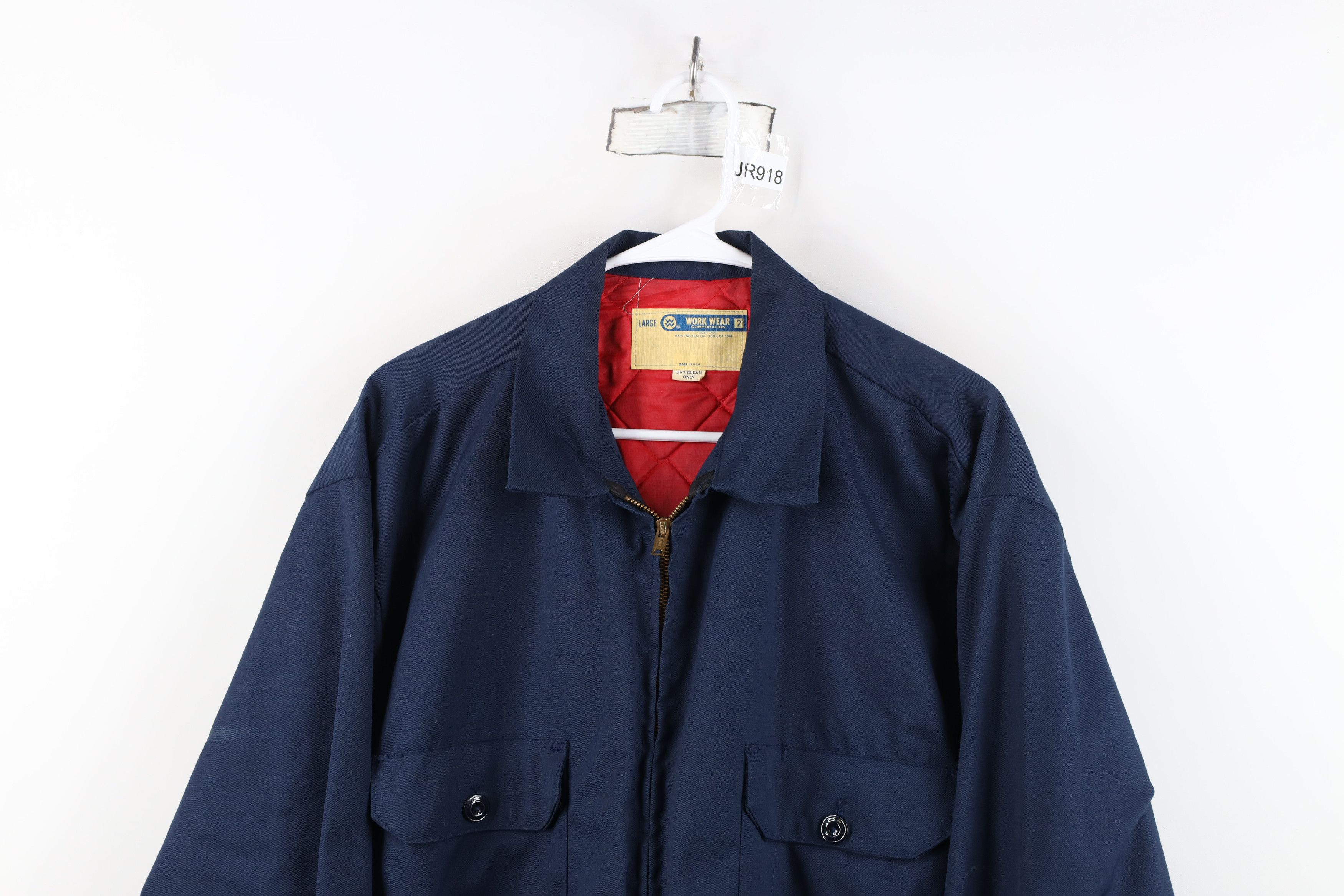 Vintage Vintage 60s 70s Streetwear Back Workwear Bomber Jacket USA Size US L / EU 52-54 / 3 - 2 Thumbnail