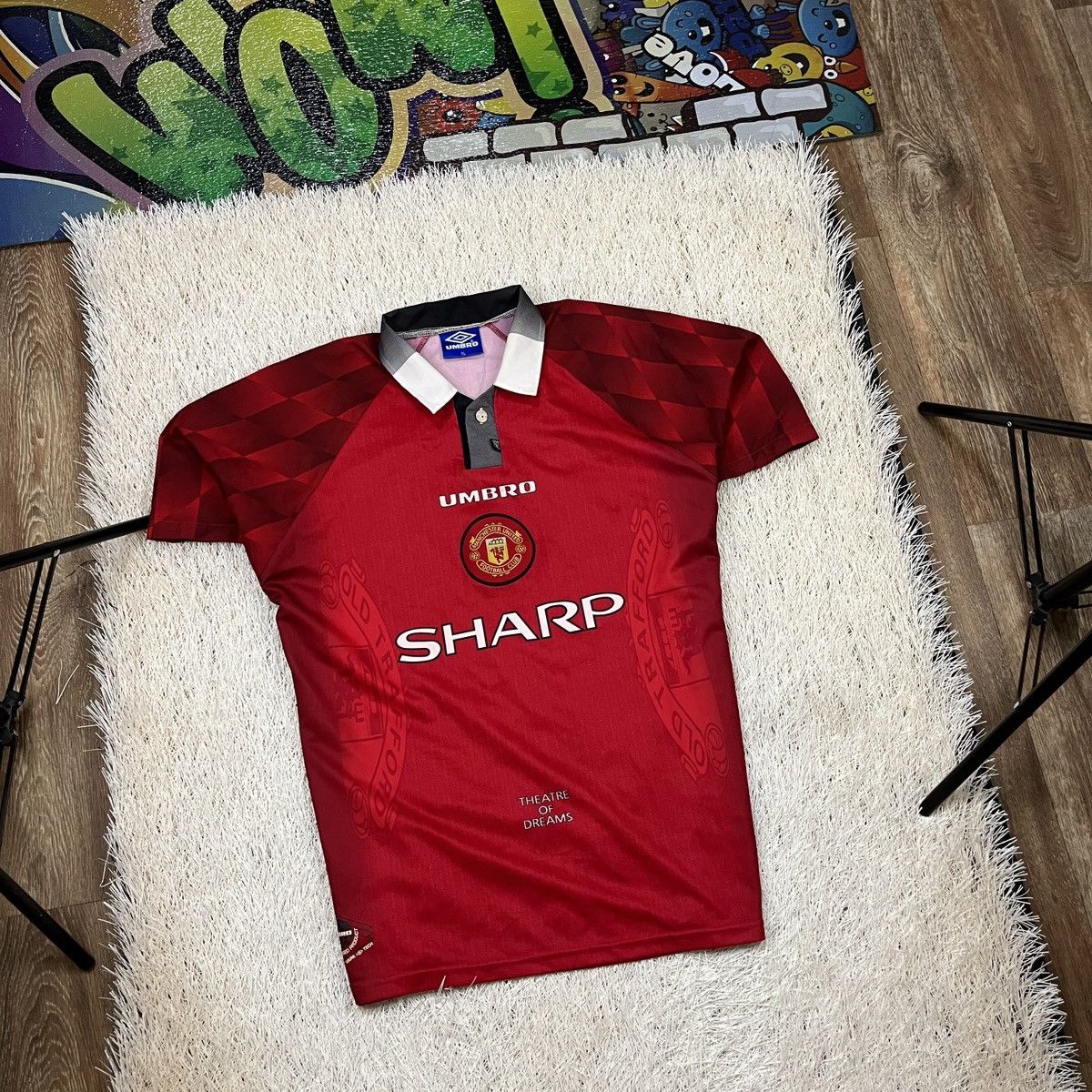 Manchester United CANTONA #7 Shirt Football Soccer Jersey