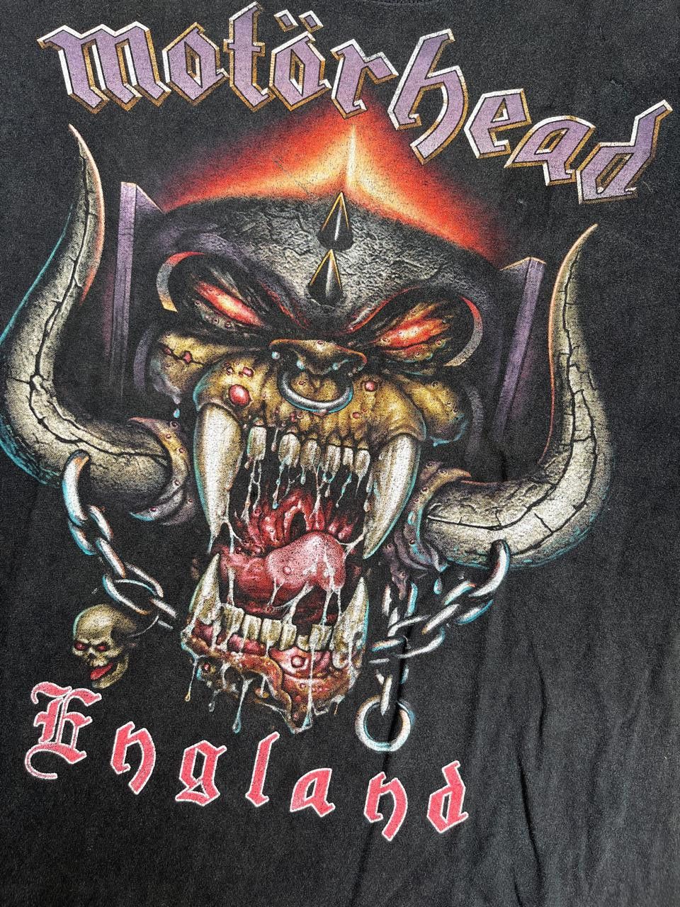 Band Tees Vintage Motorhead England Rock band tee Size US L / EU 52-54 / 3 - 2 Thumbnail
