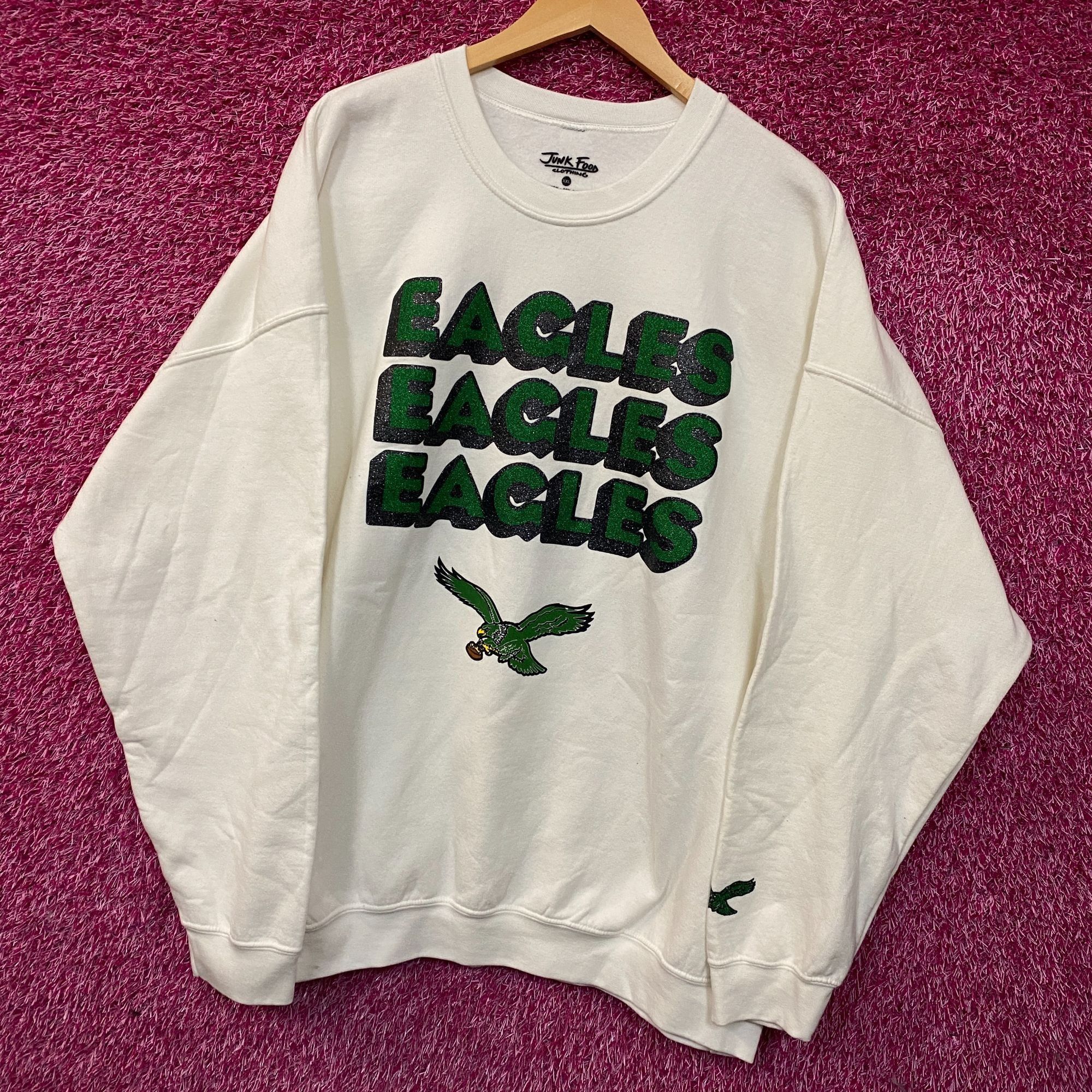 Junk Food Junk Food Clothing Philadelphia Eagles Repeat Bling Glitter Size US XXL / EU 58 / 5 - 3 Thumbnail