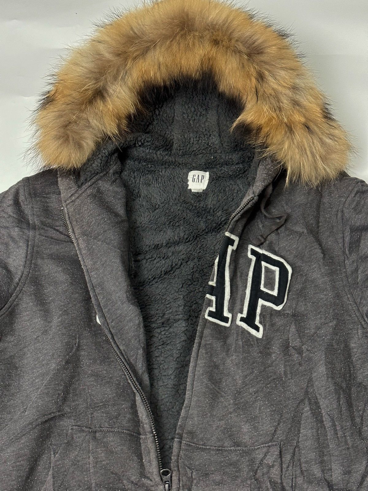 If Six Was Nine × Japanese Brand × Le Grande Bleu (L.G.B.) Fur Sherpa flaace ziphoodie GAP ifsix lgb styled Size US M / EU 48-50 / 2 - 5 Thumbnail