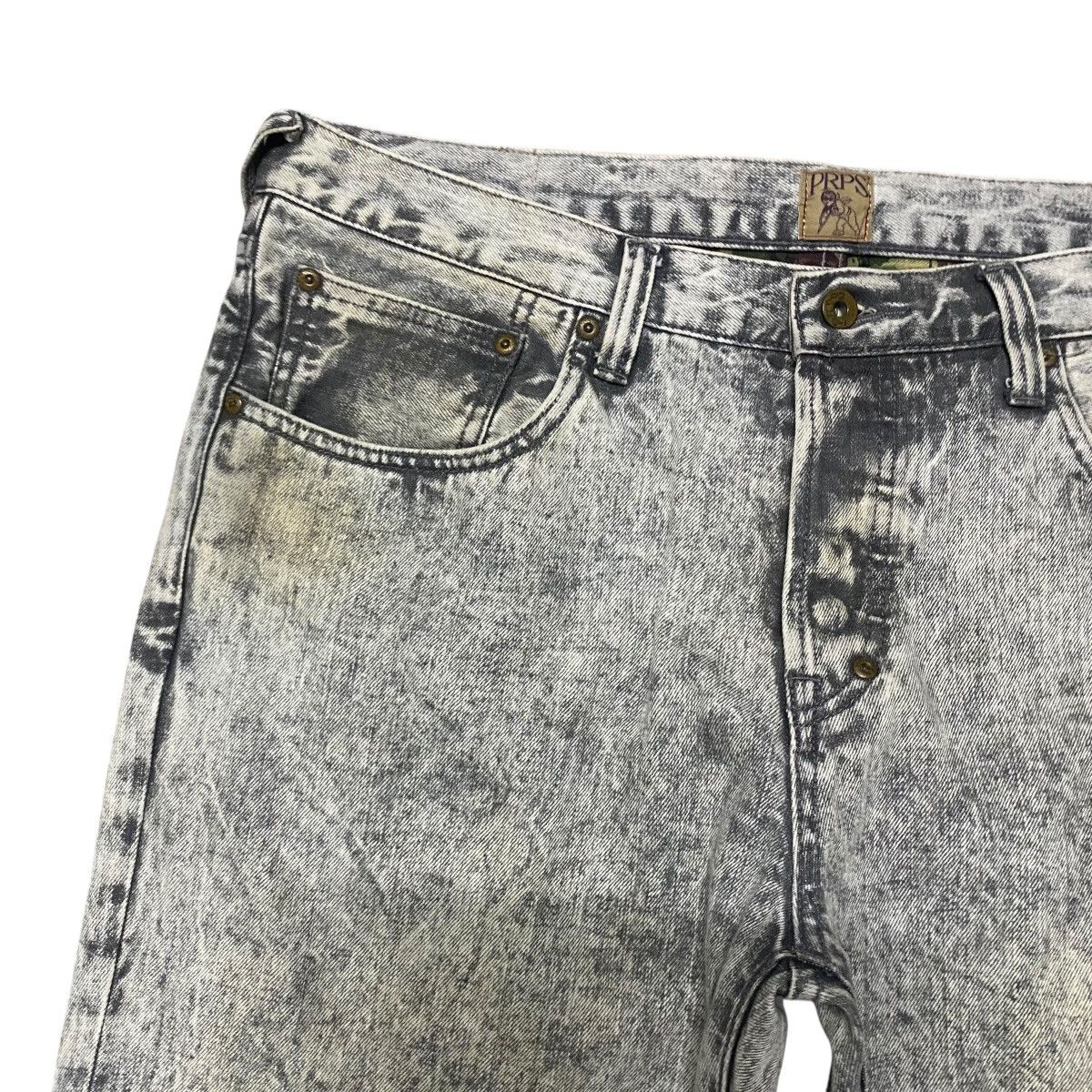 Prps Fall 2014 Prps Denim Acid Wash Jeans Size US 38 / EU 54 - 4 Thumbnail