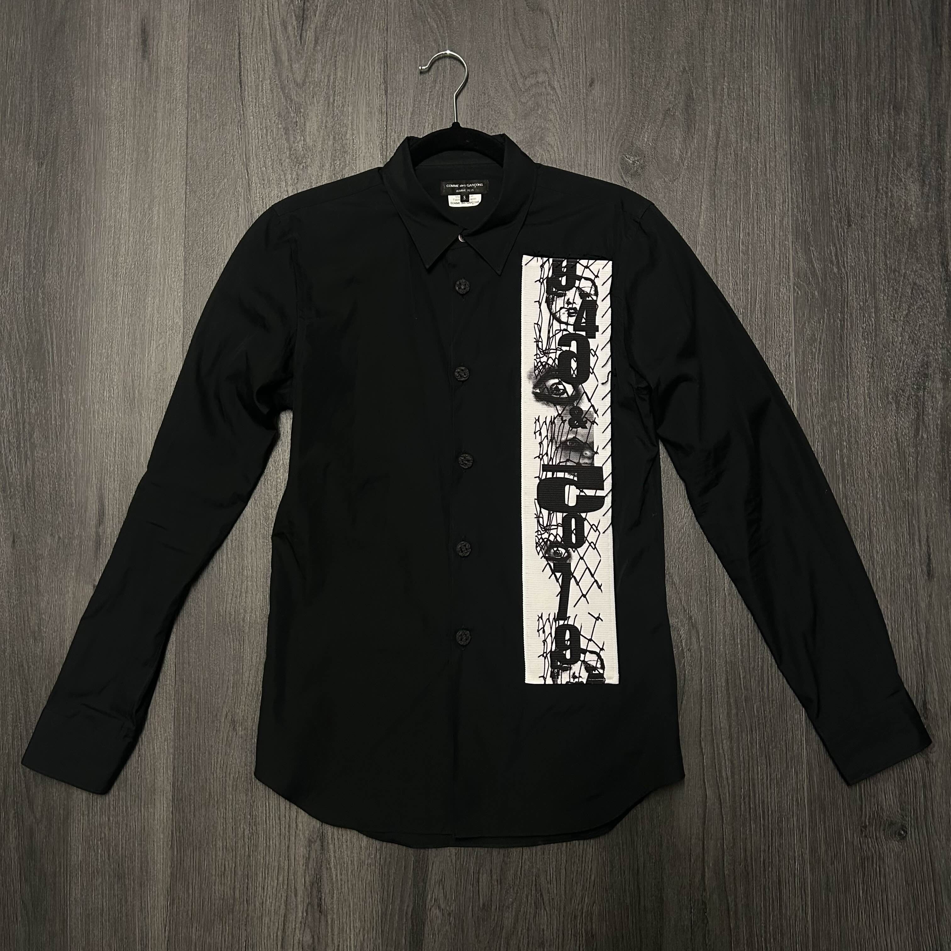 Comme des Garcons × Junya Watanabe CDG cuba cigar pinstripe dress