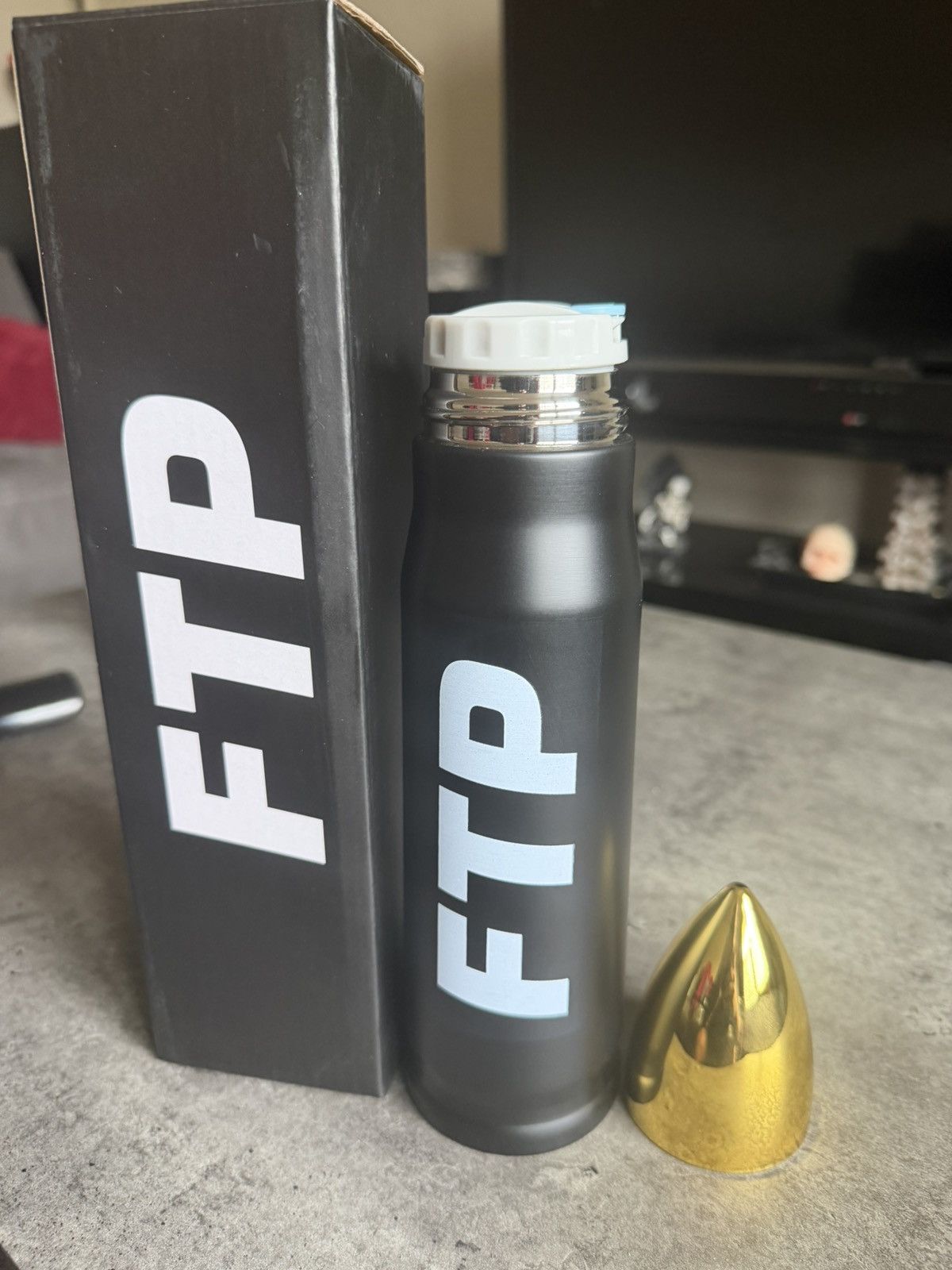 Fuck The Population FTP Bullet Thermos Size ONE SIZE - 4 Thumbnail