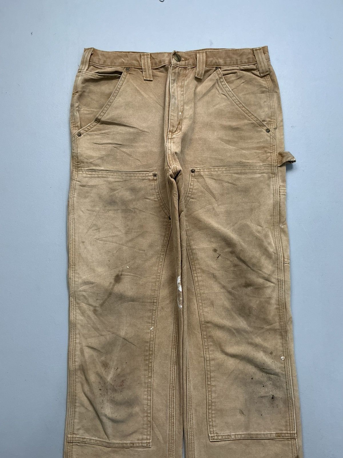 Carhartt Vintage Carhatt double knee workwear Size US 32 / EU 48 - 4 Thumbnail