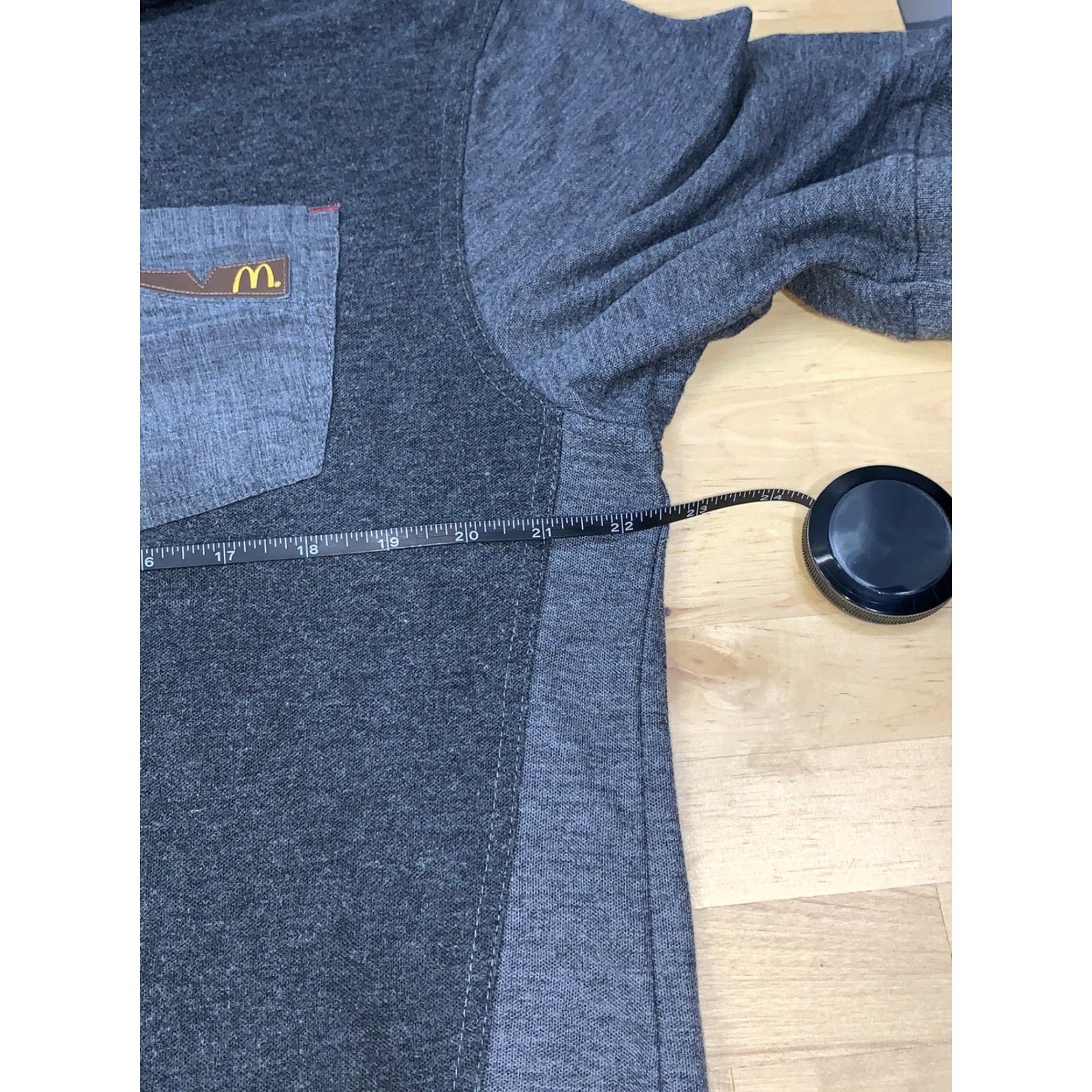 Vintage Timeless Elements McDonalds Polo Shirt L Gray Short Sleeve #6575 Size US L / EU 52-54 / 3 - 5 Thumbnail