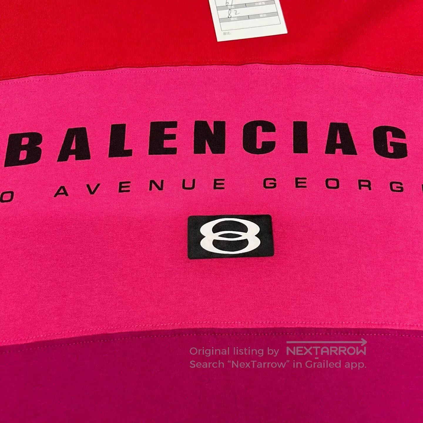 Balenciaga balenciaga logo print short sleeve t-shirt. Size US S / EU 44-46 / 1 - 3 Thumbnail