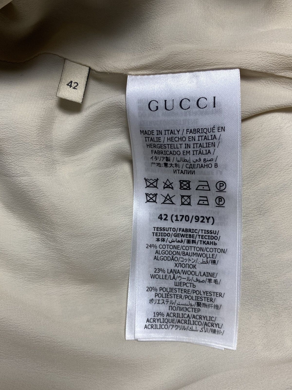 Gucci Gucci GG Monogram Tweed Belted Dress Size IT 42 Size M / US 6-8 / IT 42-44 - 20 Thumbnail