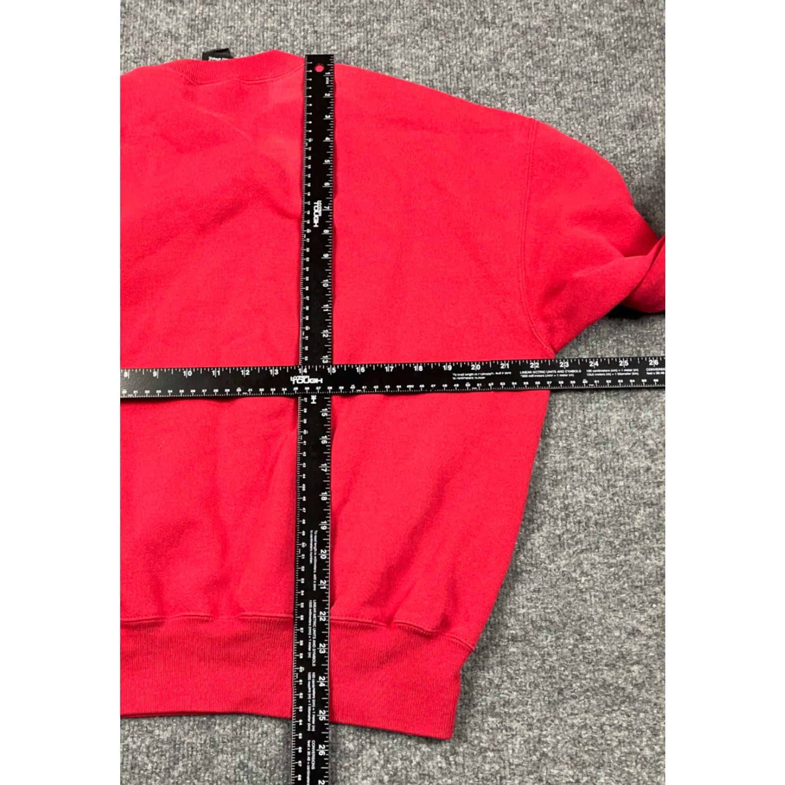 Vintage VINTAGE VTG 90s USA Olympic Red Blank Pullover Sweatshirt Adult Large 50-50 Embroidered Size US L / EU 52-54 / 3 - 7 Thumbnail