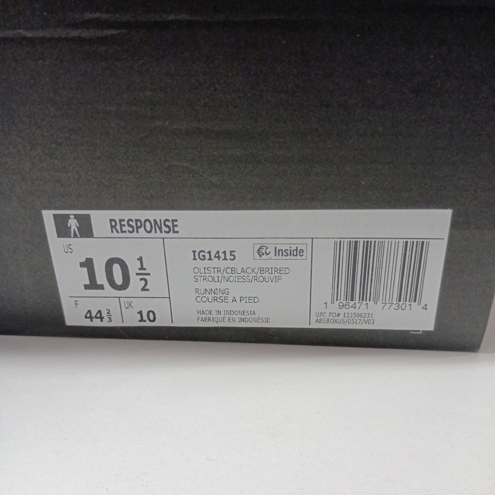 Adidas Adidas Response Running Shoes Men's Size 10.5 Olive Strata Size US 10.5 / EU 43-44 - 8 Thumbnail