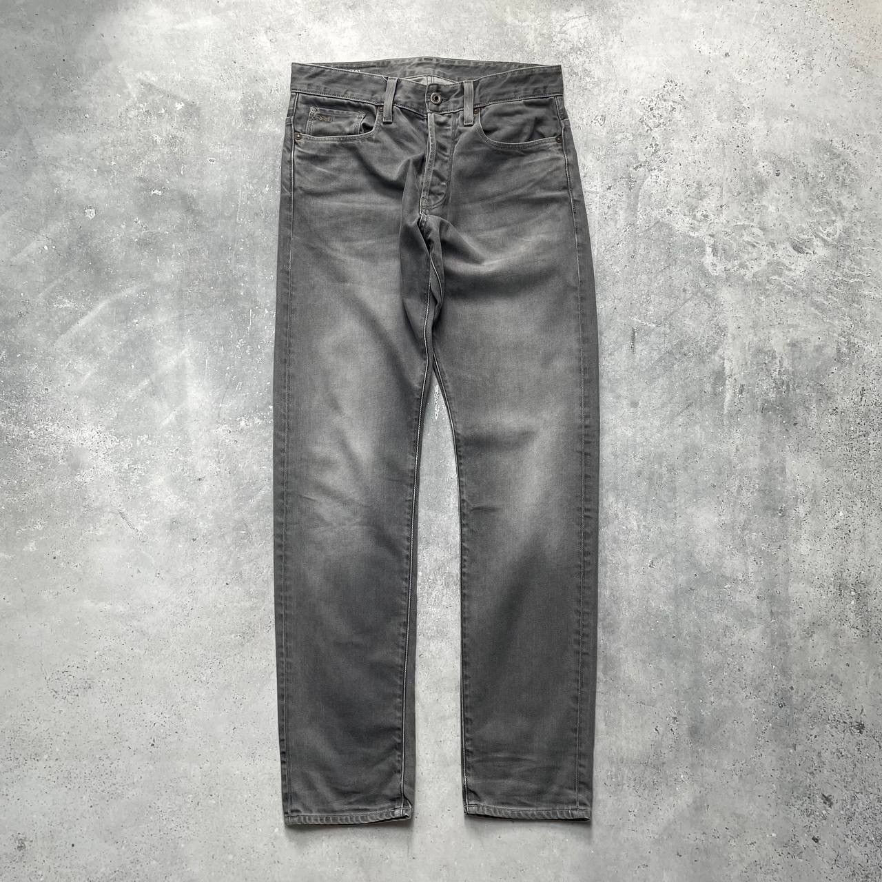 G-Star G-Star Raw 3301 Tapered Jeans Gray Size W31 L31 Size US 31 - 1 Thumbnail