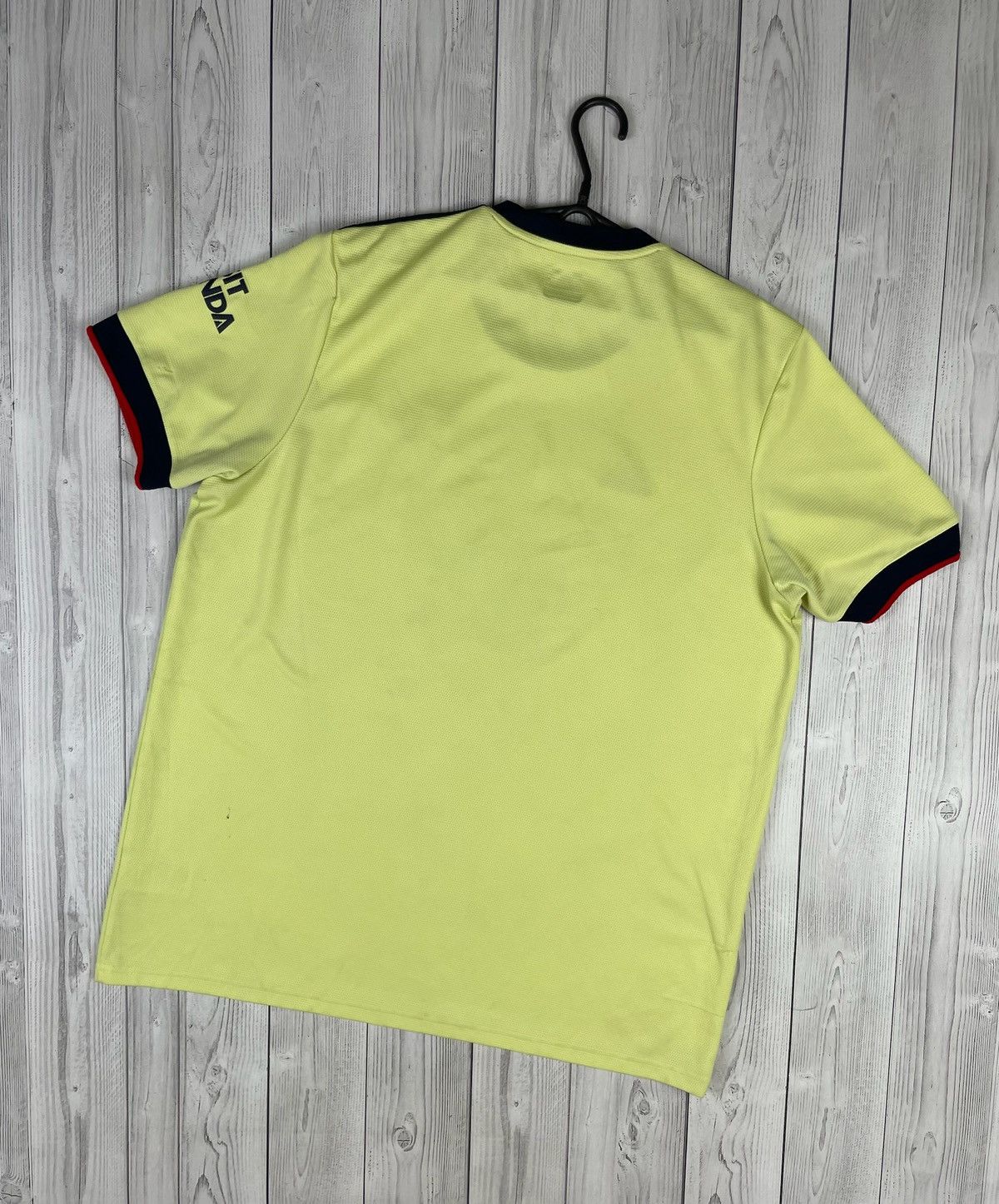 Adidas Vintage adidas Arsenal soccer jersey yellow Away size XXL Size US XXL / EU 58 / 5 - 6 Thumbnail
