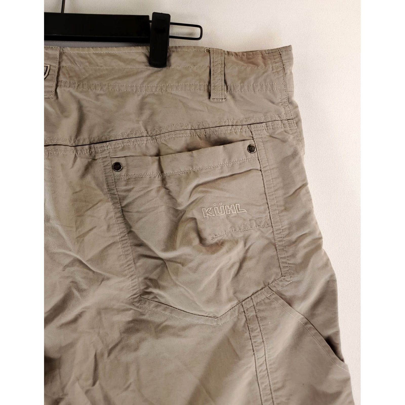 Vintage Kuhl Liberator Convertible Stealth Shorts Tan Mens 38 Chino Brown Regular Men Mens 38 Shorts Size US 38 / EU 54 - 5 Thumbnail