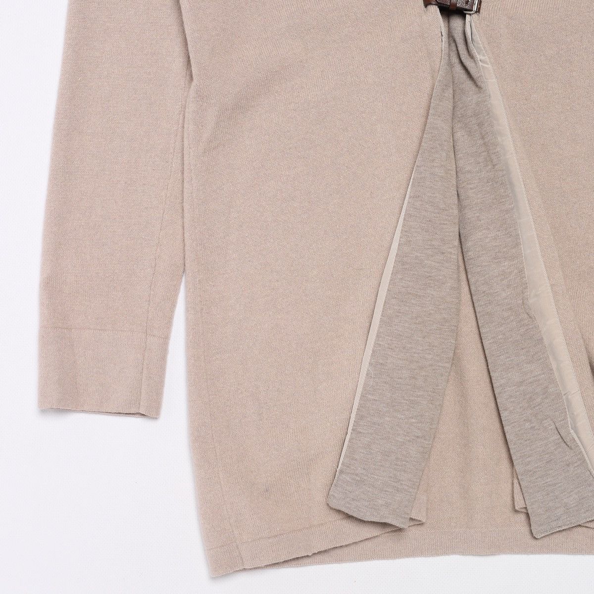 Fabiana Filippi Fabiana Filippi Light Cotton Cashmere Blend Open Cardigan Size L / US 10 / IT 46 - 3 Thumbnail