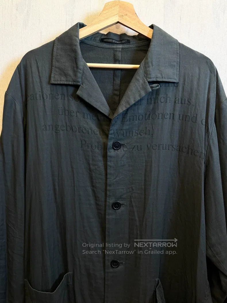 Yohji Yamamoto Yohji Yamamoto 00 SS bad period coat Size US L / EU 52-54 / 3 - 2 Thumbnail