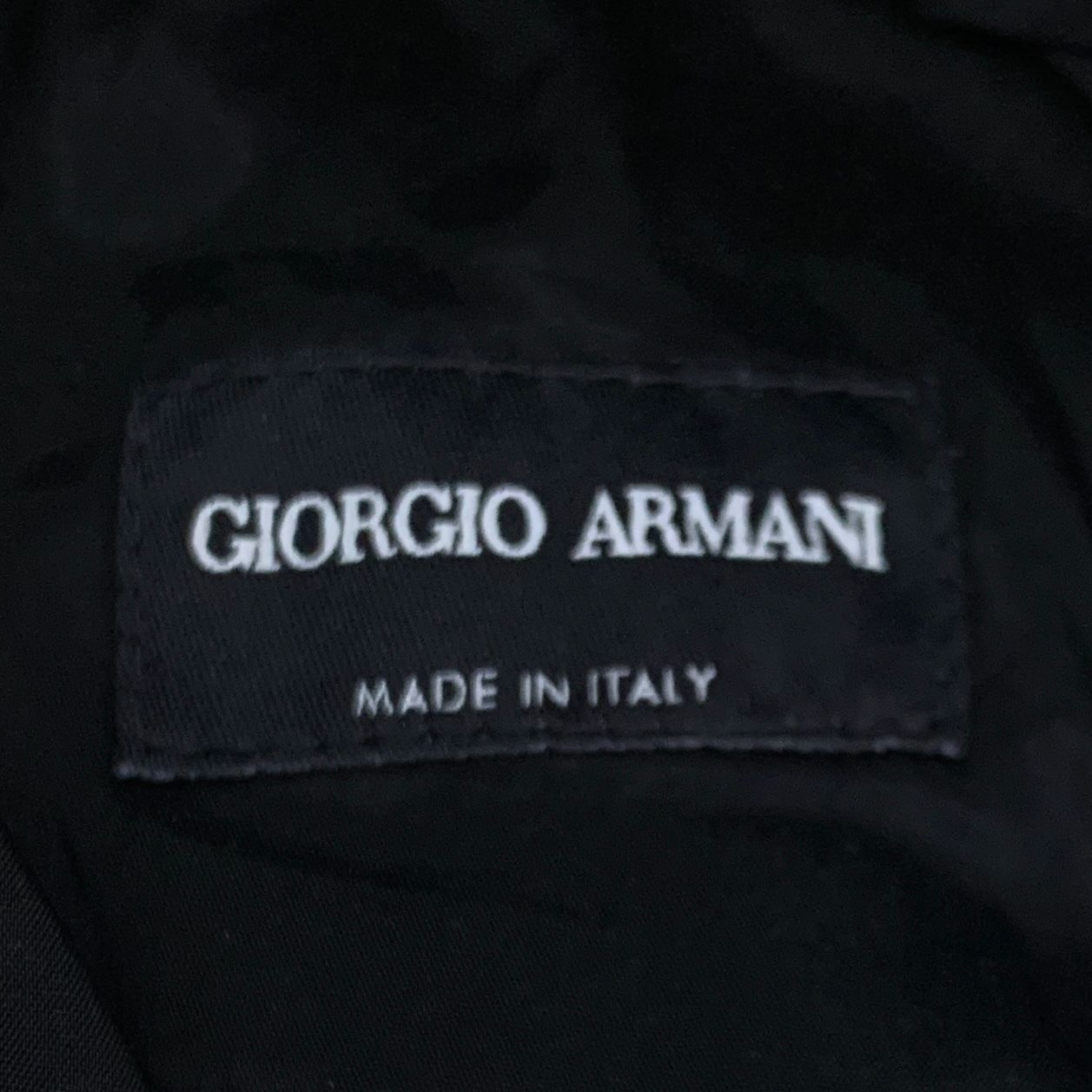 Giorgio Armani Giorgio Armani Black Mens Loose-Fit Casual Trousers 46R Made Size US 30 / EU 46 - 2 Thumbnail