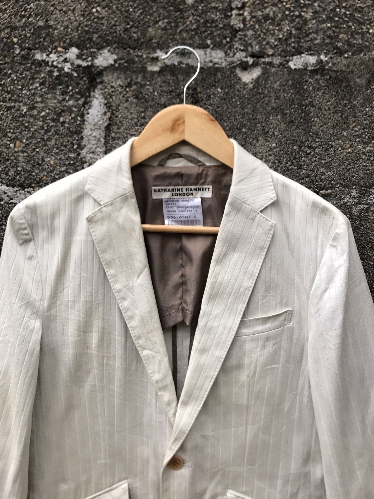 Japanese Brand × Katharine Hamnett London × Vintage 💥Vintage Y2K Katharine Hamnett London Jacket Size US S / EU 44-46 / 1 - 6 Thumbnail
