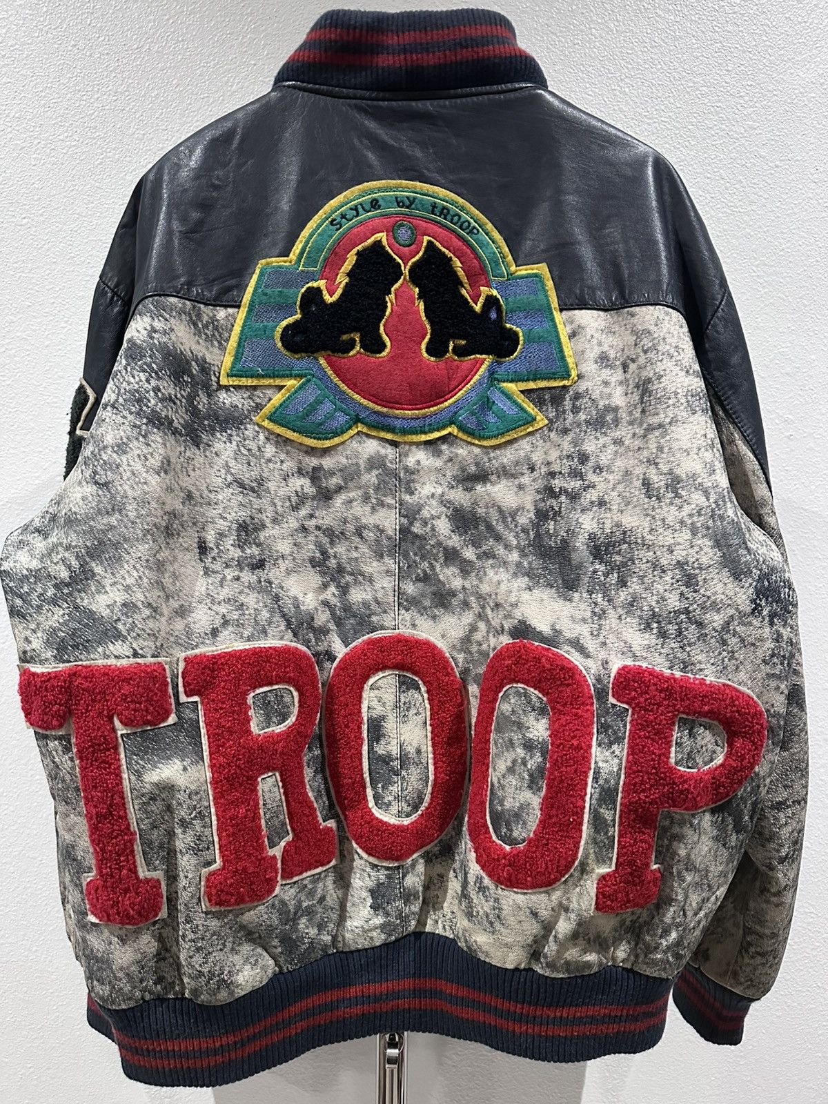 Troop TROOP Vintage Letterman Jacket sz L Size US L / EU 52-54 / 3 - 11 Thumbnail
