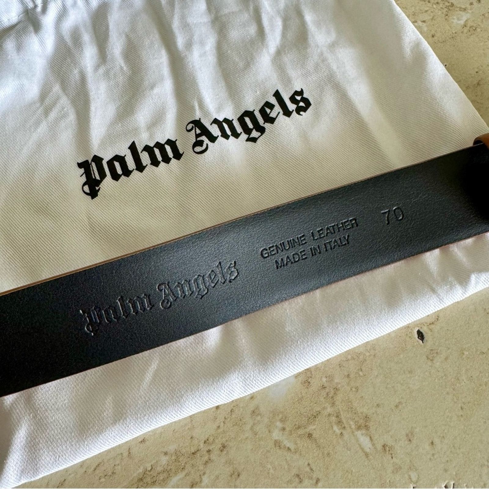 Palm Angels New! PALM ANGELS Palm Belt, Size 70, Authentic Size ONE SIZE - 8 Thumbnail