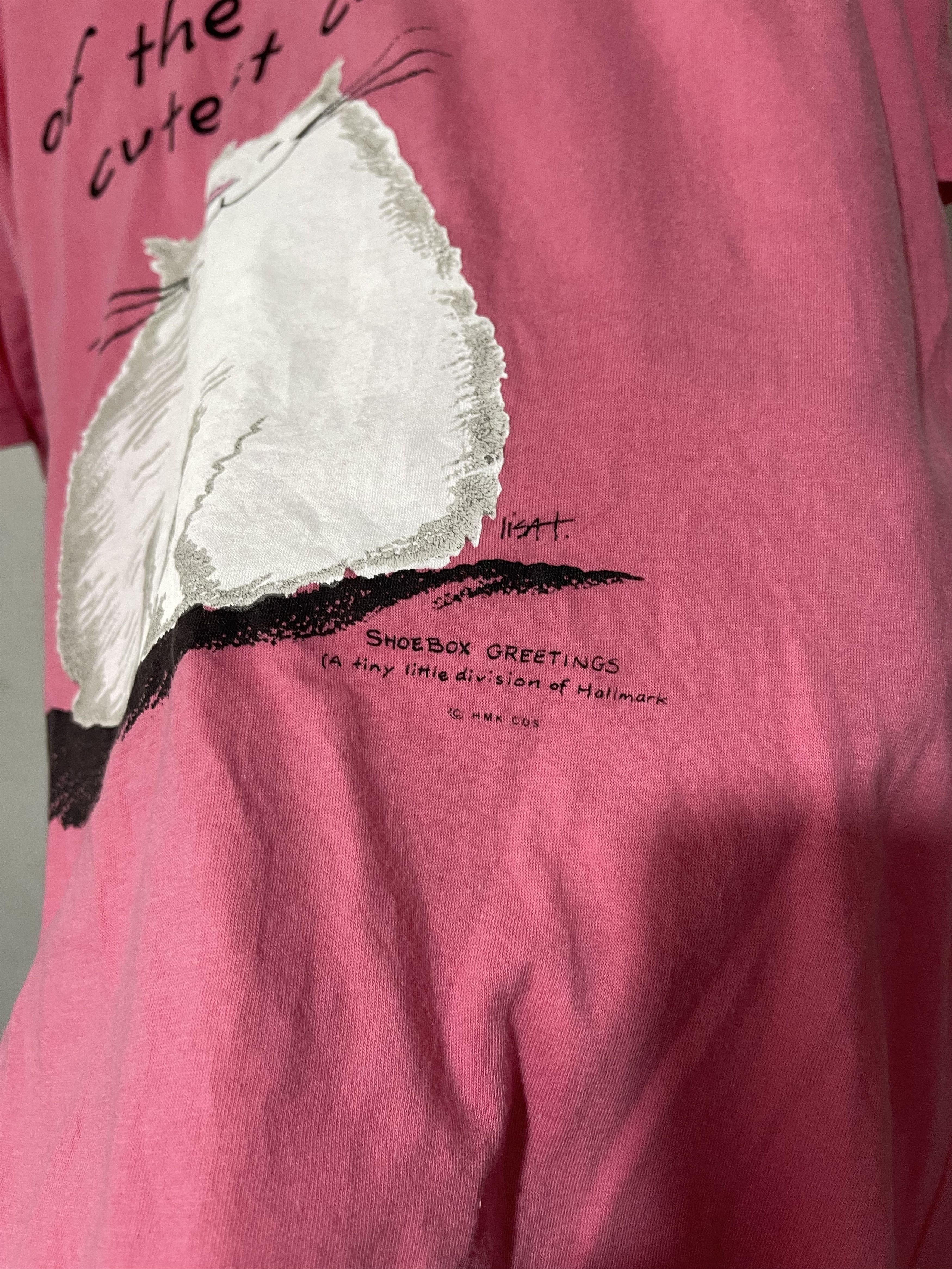 Vintage Vintage 90s Cat Shirt Size US M / EU 48-50 / 2 - 3 Thumbnail