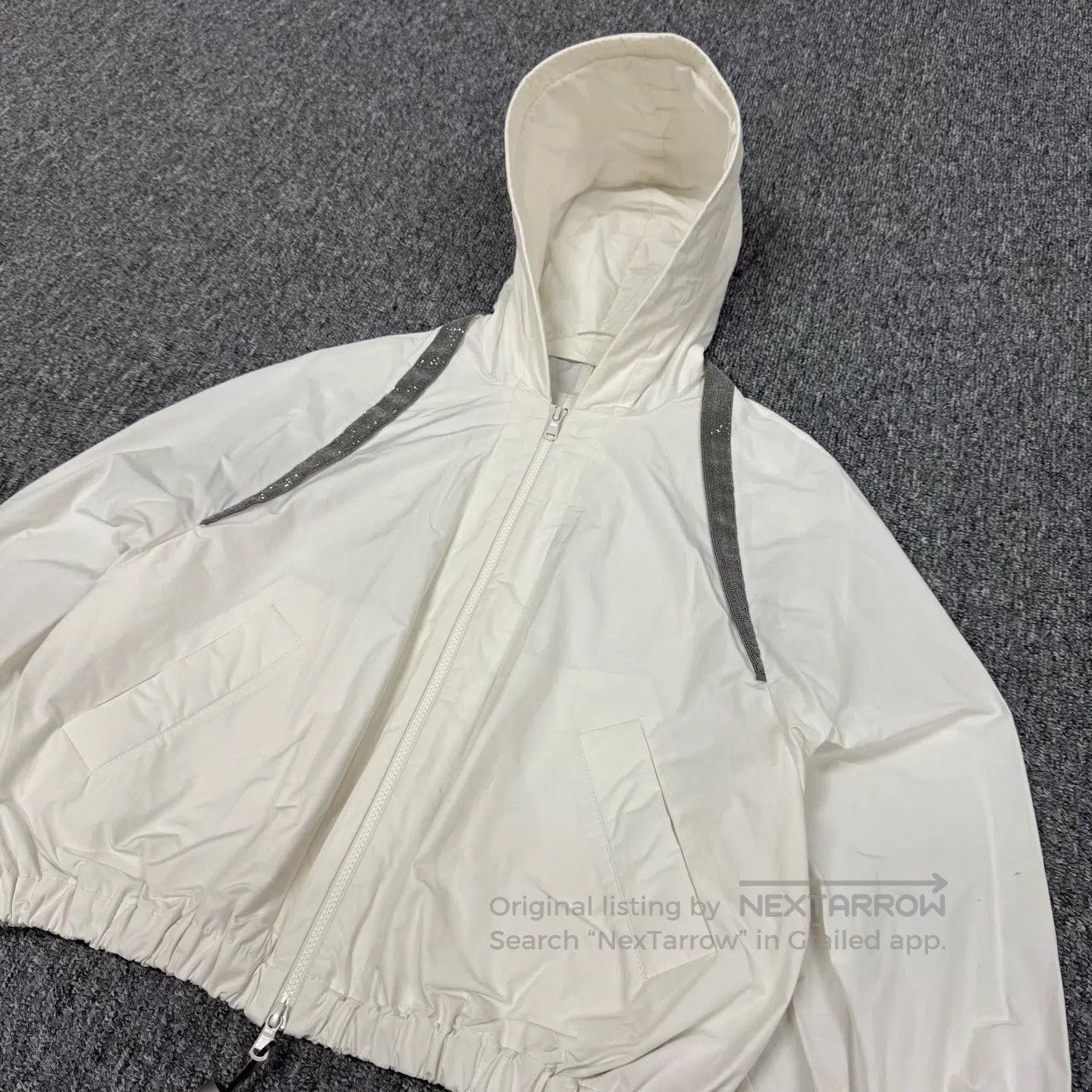 Brunello Cucinelli Brunello Cucinelli Dingzhu Cap-Top jacket| Size S / US 4 / IT 40 - 3 Thumbnail