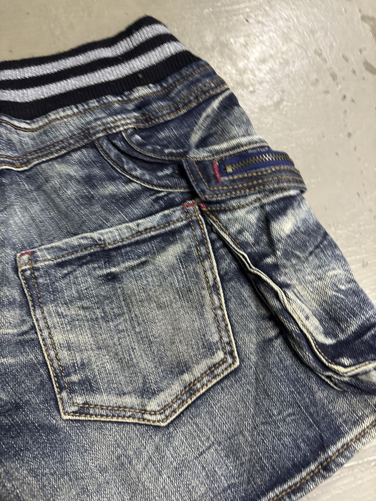 If Six Was Nine RNA H Naoto Acid Wash Japanese brand Denim shorts Size 30" / US 8 / IT 44 - 9 Thumbnail