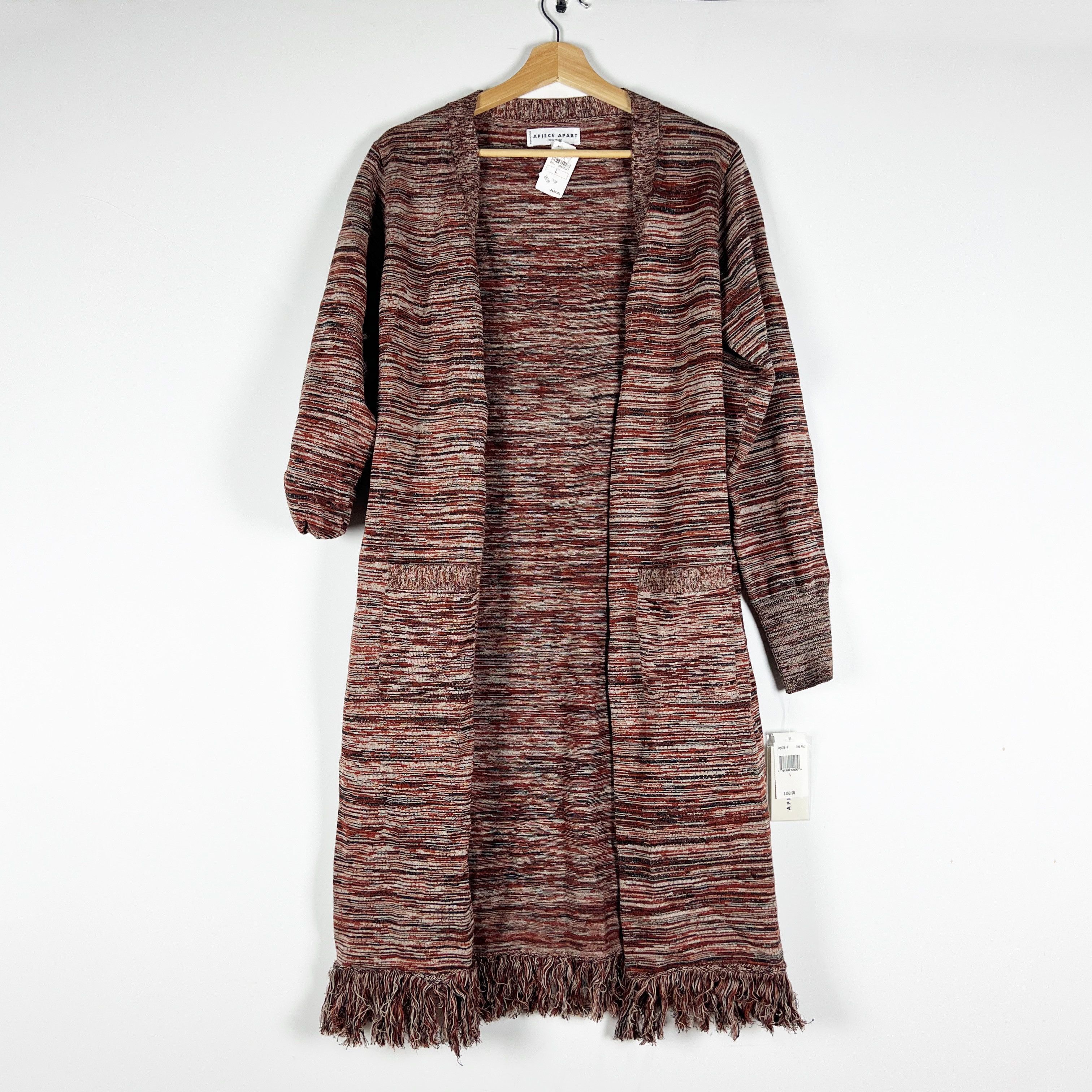 Apiece Apart NEW Apiece Apart Freida Cotton Knit Multi Size L / US 10 / IT 46 - 1 Thumbnail