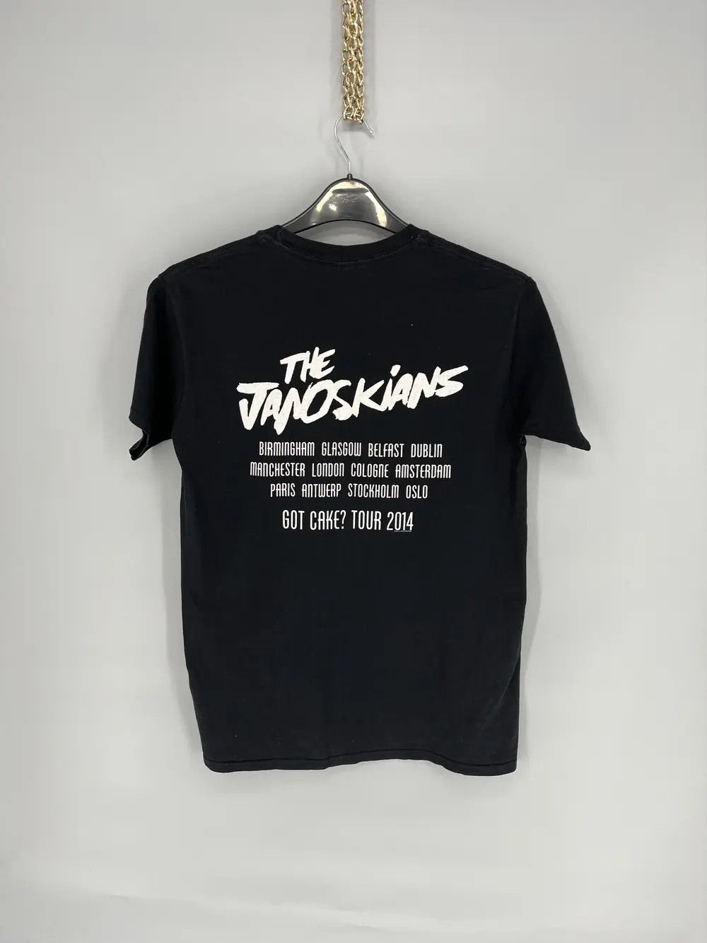 Gildan × Vintage The Janoskians Concert Tee Black Got Cake? Tour 2014 Size US M / EU 48-50 / 2 - 9 Thumbnail