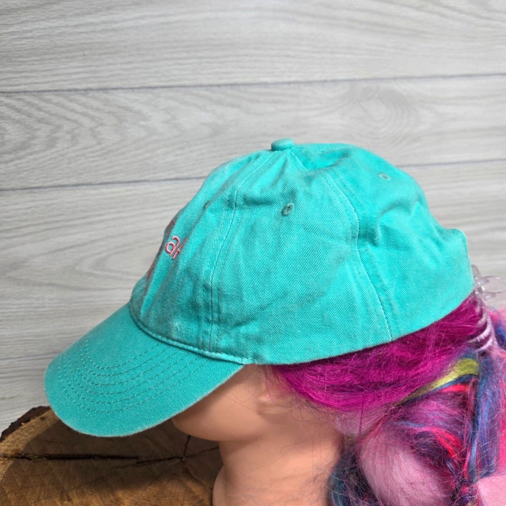 Vintage VINTAGE Virginia Lake Unisex Adult Baseball Cap Hat Adjustable Blue 90s Size ONE SIZE - 5 Thumbnail