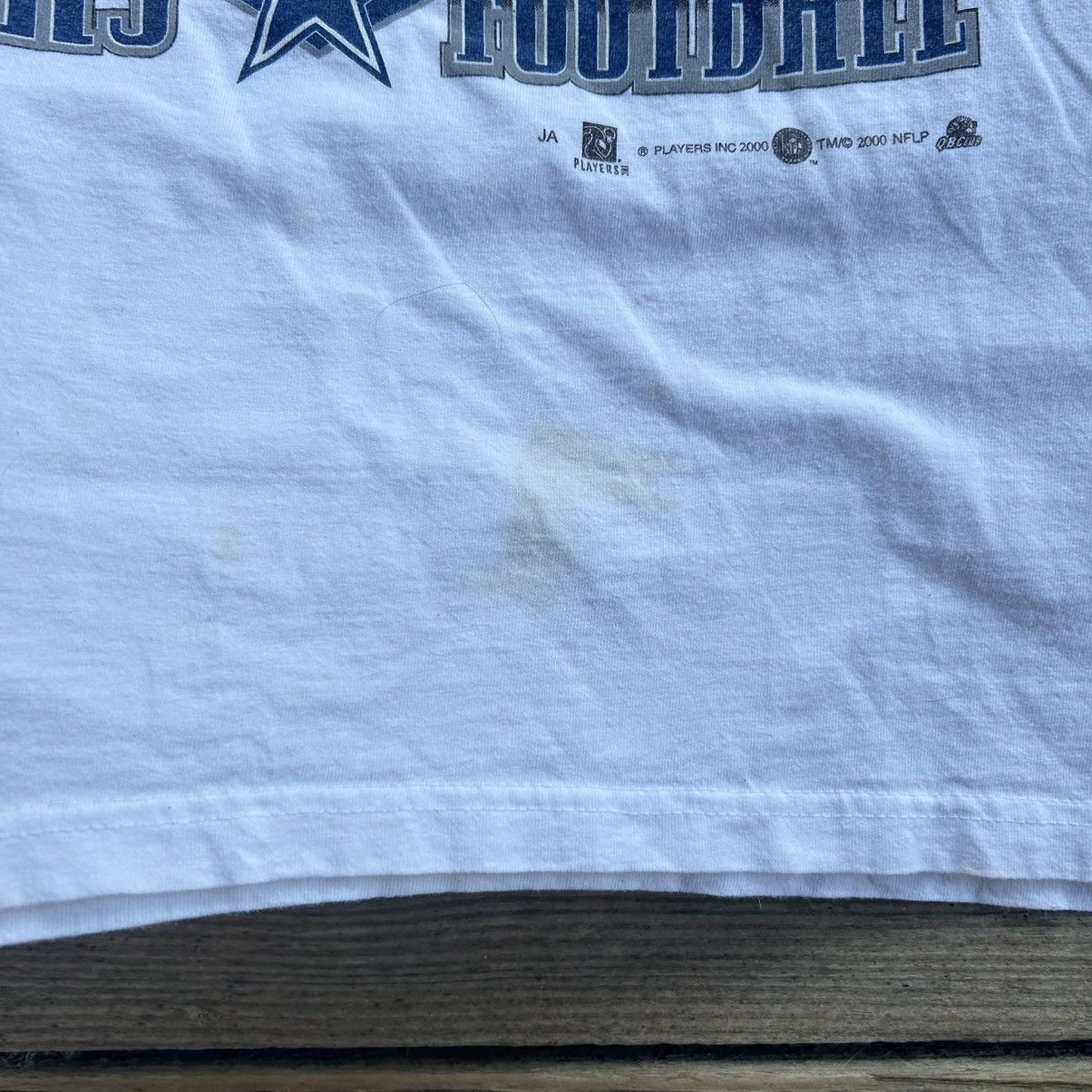 NFL Vintage Dallas Cowboys NFL Troy Aikman Distressed T Shirt Size US XL / EU 56 / 4 - 4 Thumbnail