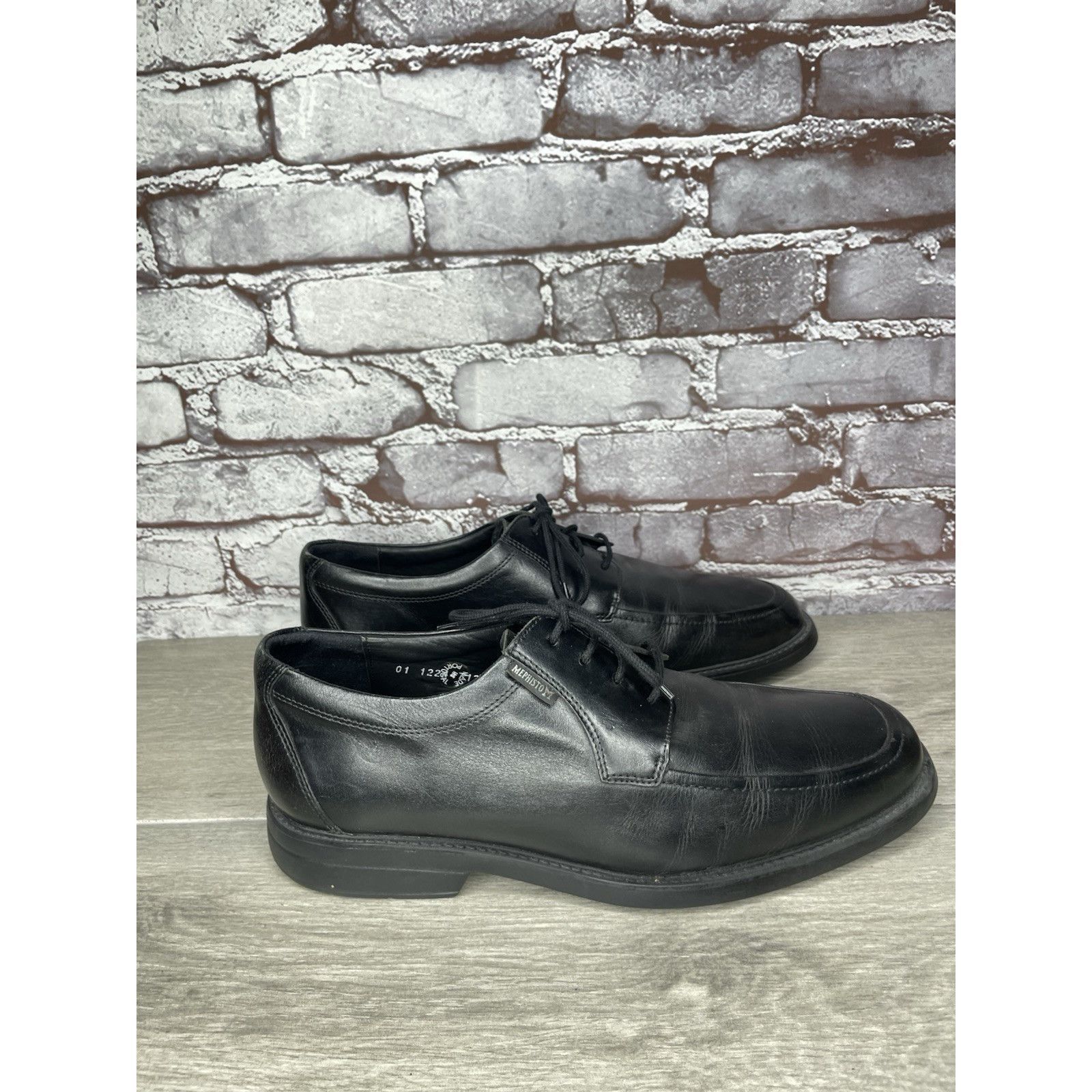 Mephisto Mephisto Air-Jet Black Leather Comfort Oxfords Casual Shoes Size US 9 / EU 42 - 15 Thumbnail