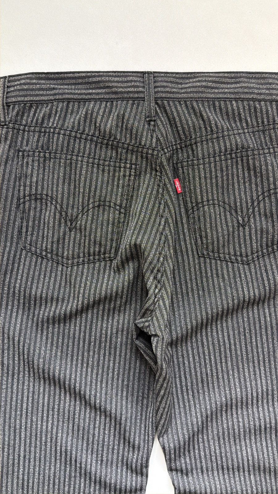 Comme des Garcons AD / AW 05 Gray Pinstripe Wool Pants Size US 34 / EU 50 - 13 Thumbnail