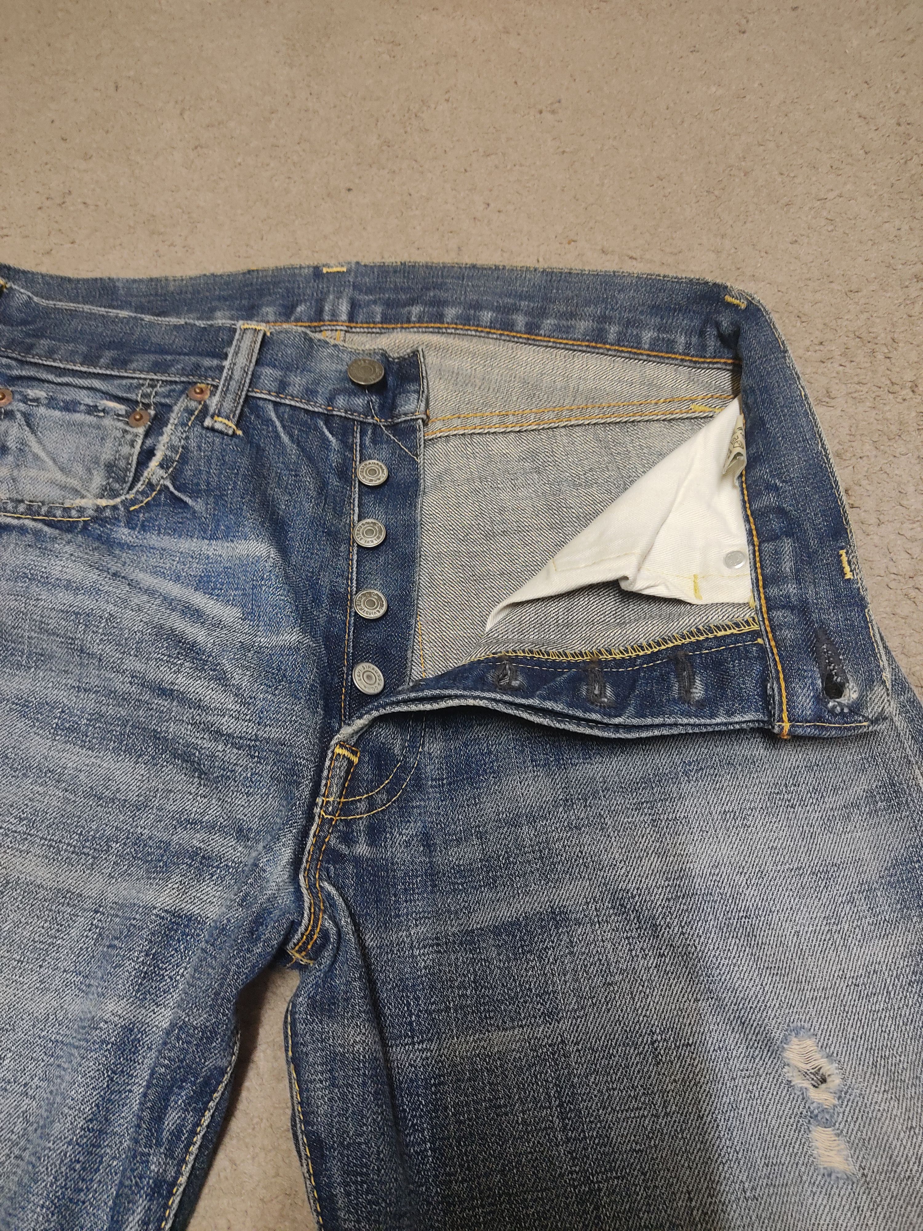 Levi's Vintage Clothing Vintage Levis 501 Big E jeans distressed Size US 30 / EU 46 - 5 Thumbnail