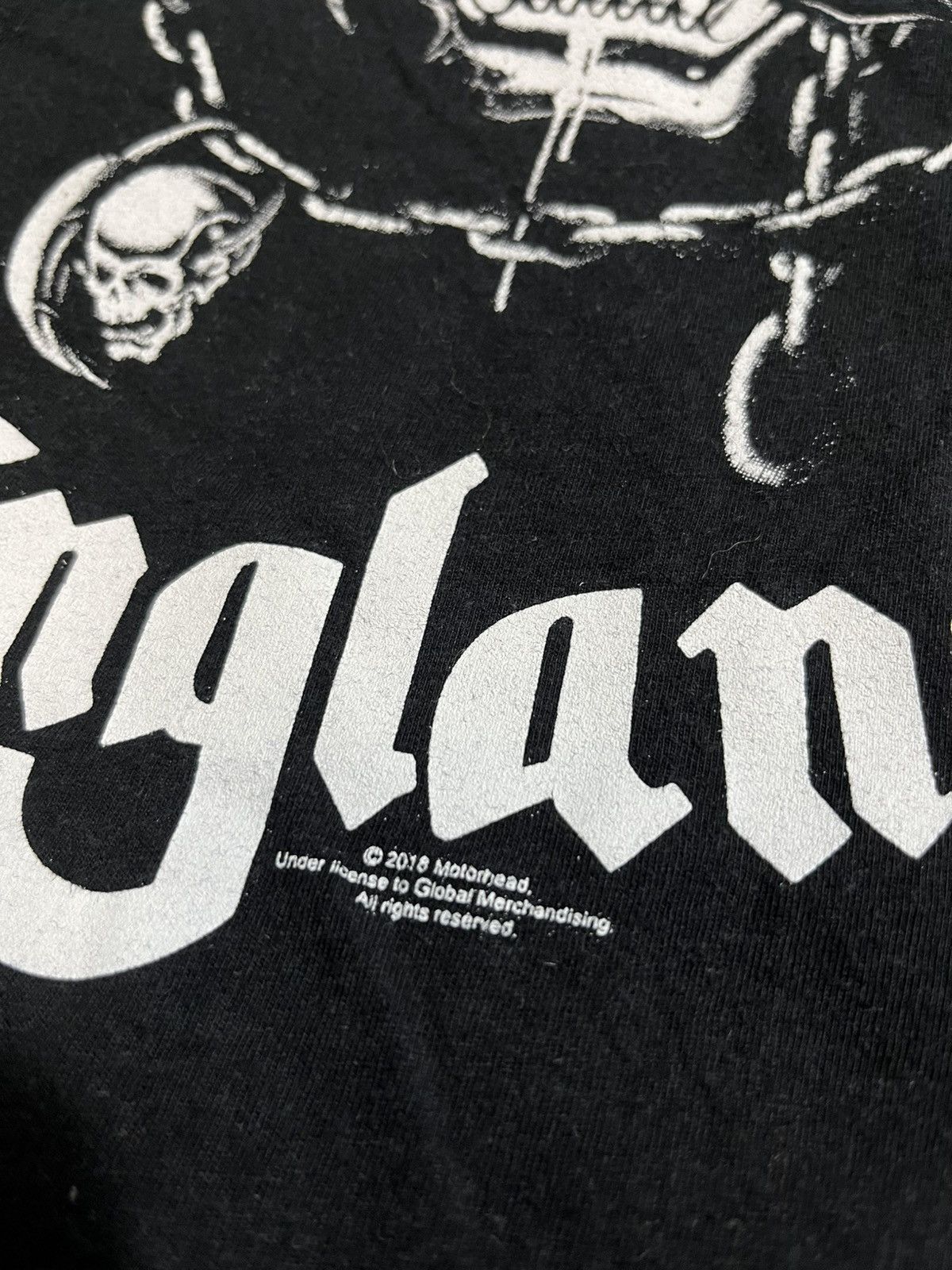 Band Tees MOTORHEAD LONDON TOUR 2018 COTTON BAND T-SHIRT Size US L / EU 52-54 / 3 - 3 Thumbnail