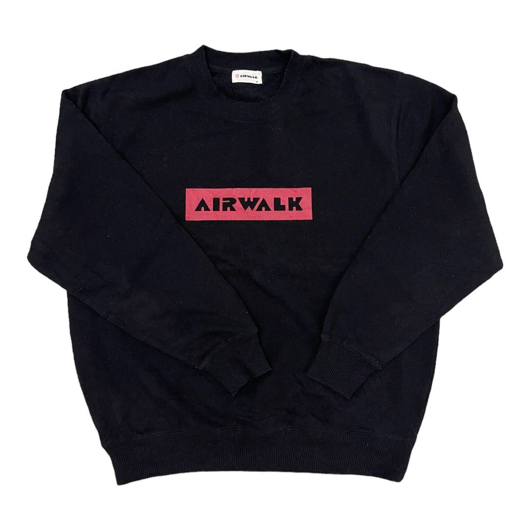 Airwalk Vintage Airwalk Spellout Crewneck Pullover Size US XL / EU 56 / 4 - 1 Thumbnail