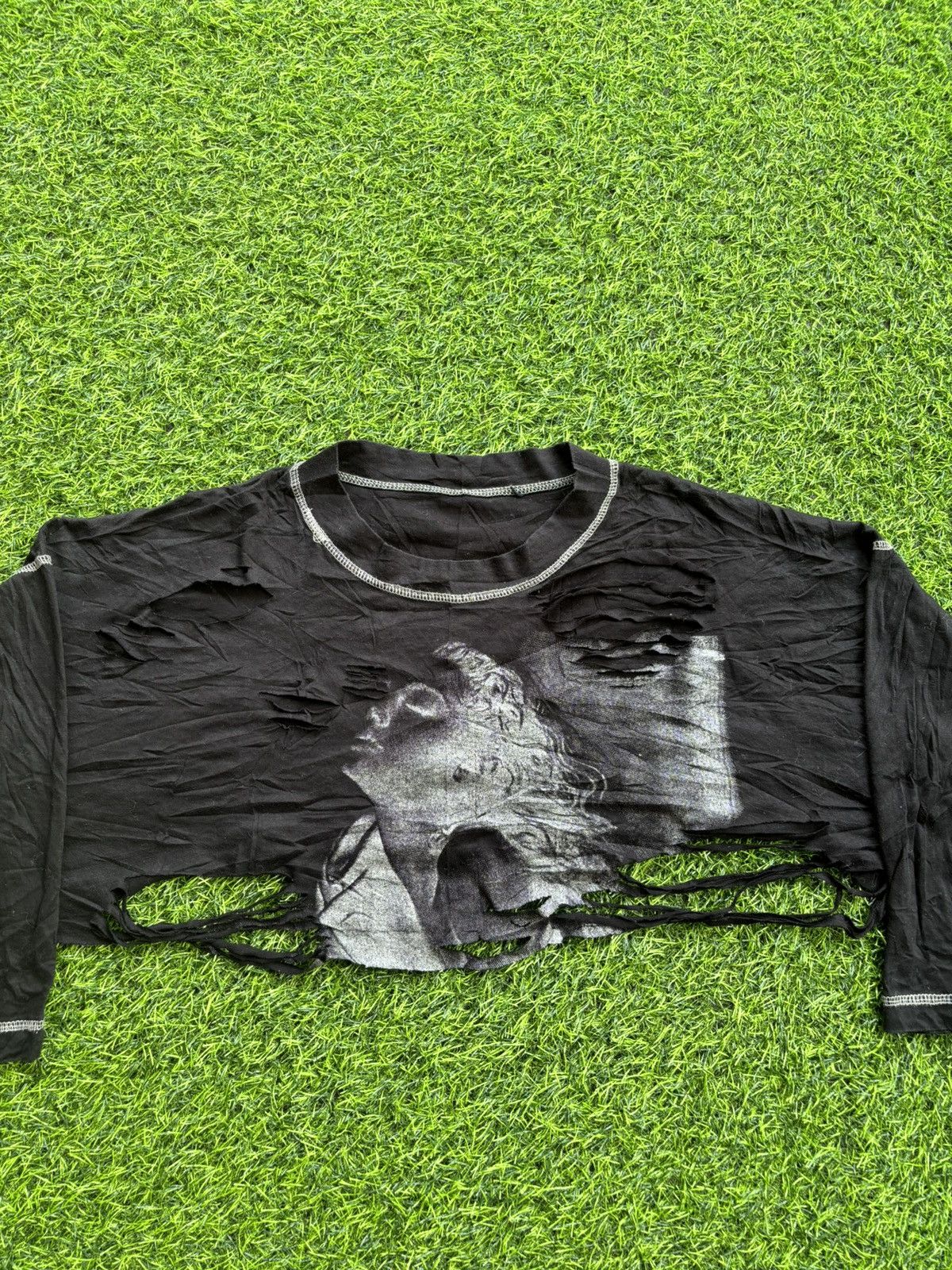 If Six Was Nine Y2k Opium Ifsix Punk Style Women's Crop top Size M / US 6-8 / IT 42-44 - 2 Thumbnail