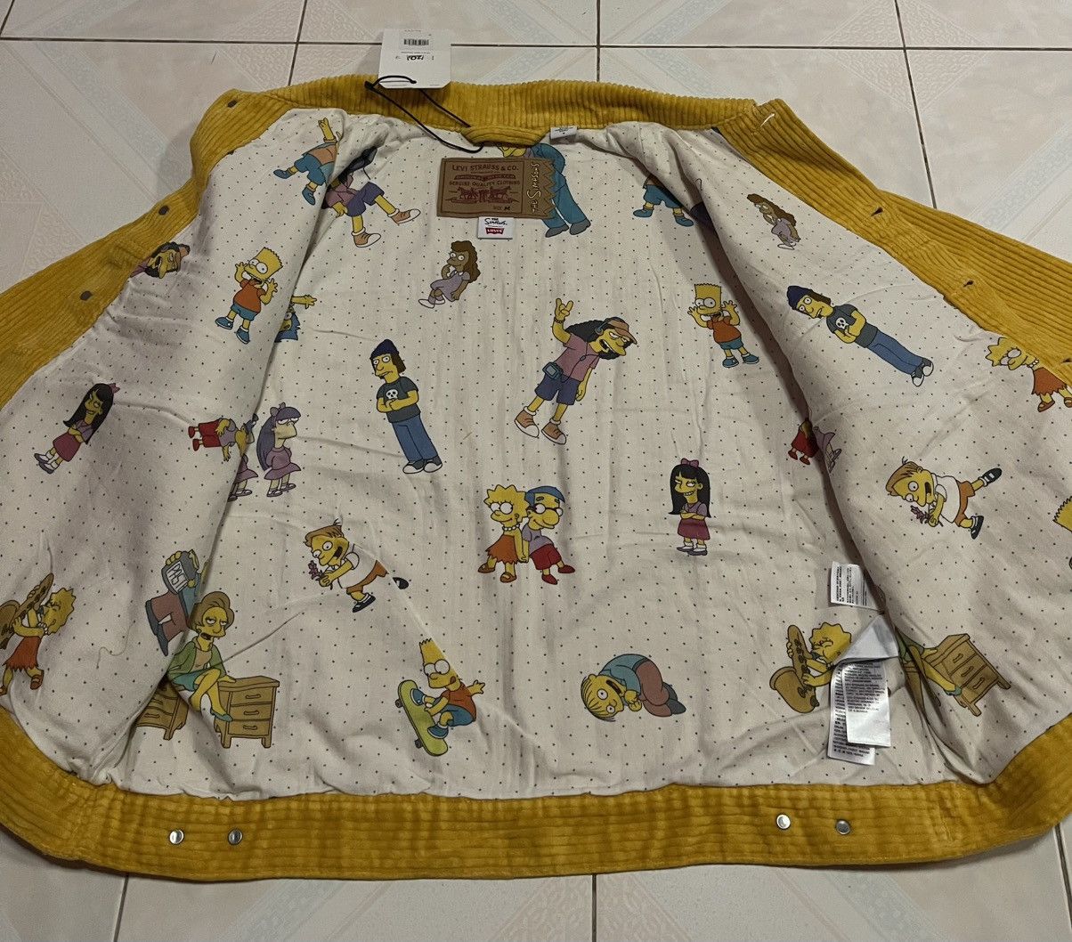 Levi's Levi's x The Simpsons Corduroy Trucker Jacket🔥🔥🔥 Size US M / EU 48-50 / 2 - 12 Thumbnail