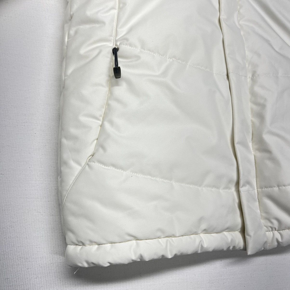 Nike × Nike ACG × Vintage VTG Nike ACG Jacket White Puffer Jacket Zip Winter Ski Retro Size M / US 6-8 / IT 42-44 - 4 Thumbnail